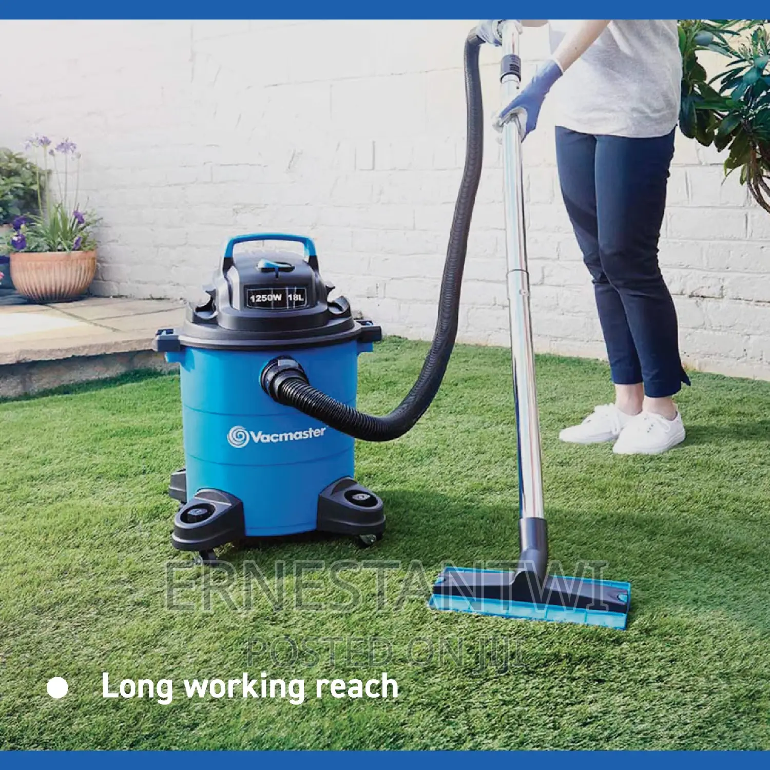 Vacuum Cleaner for Garden, Grass, Outdoor Wet Dry
