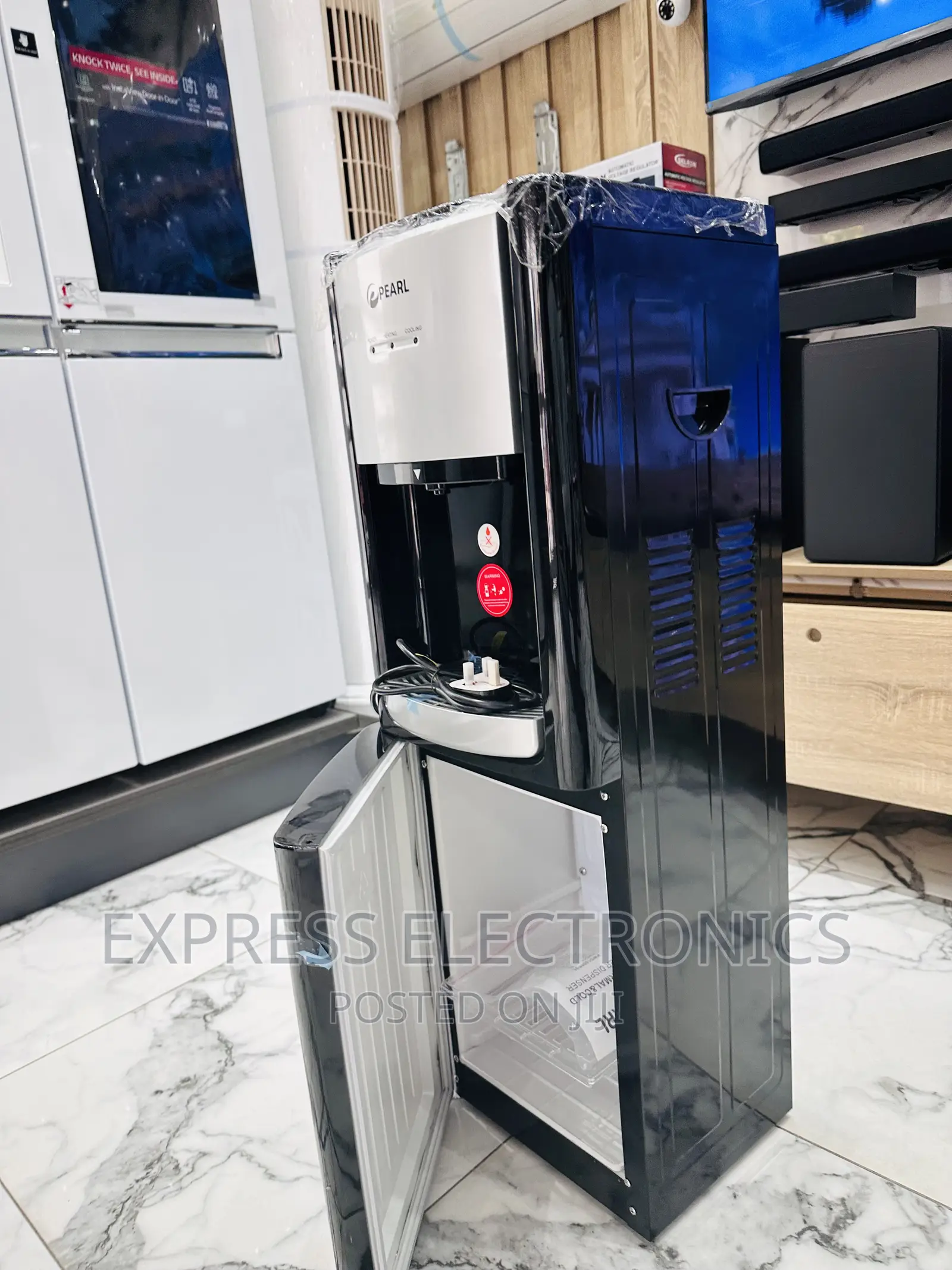 Ckassy Sleek Black Pearl Water Dispenser With Fridgepwd-2008