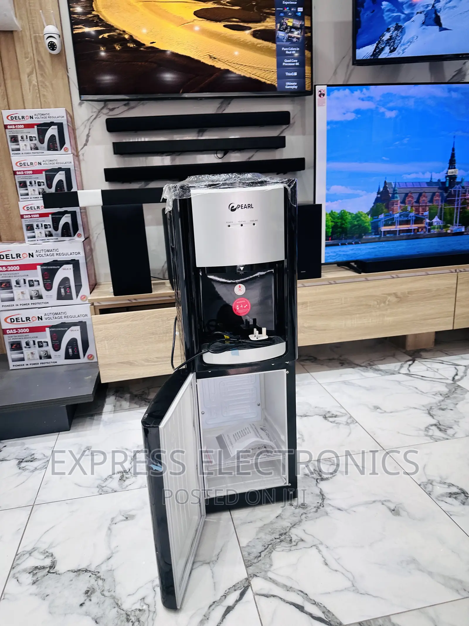 Aqua Oasis Black Water Dispenser Pearl PWD-2008