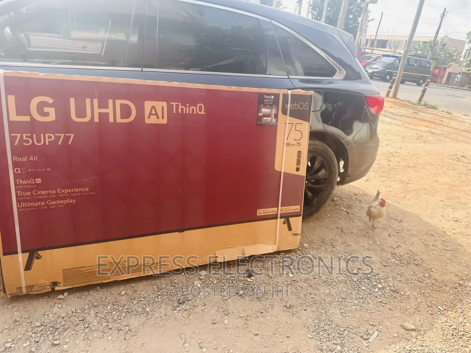 Original Content UHD Smart LG TV 75”Up77