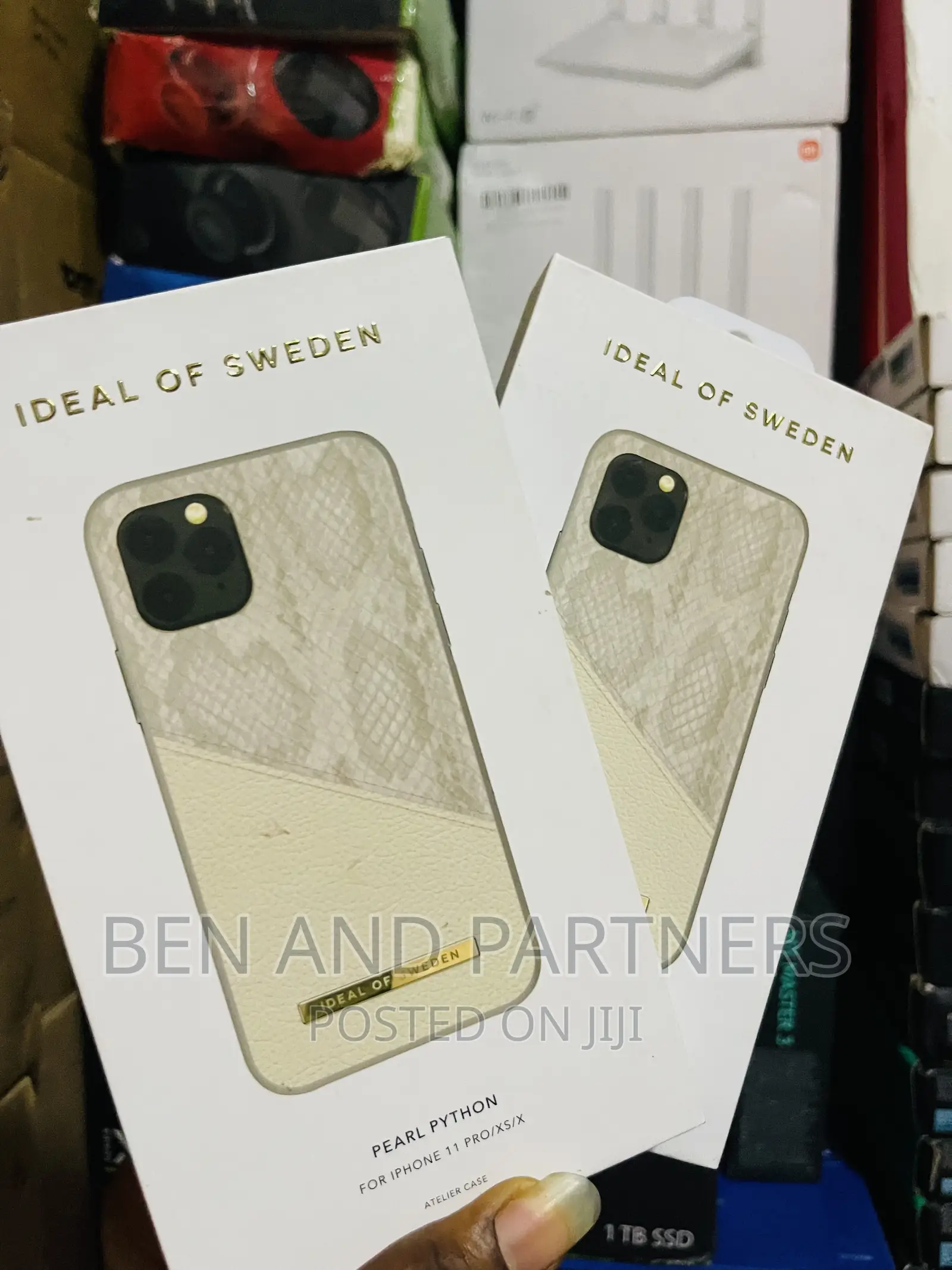 Atelier Case for iPhone 11 PRO MAX/XS/X Pearl Python