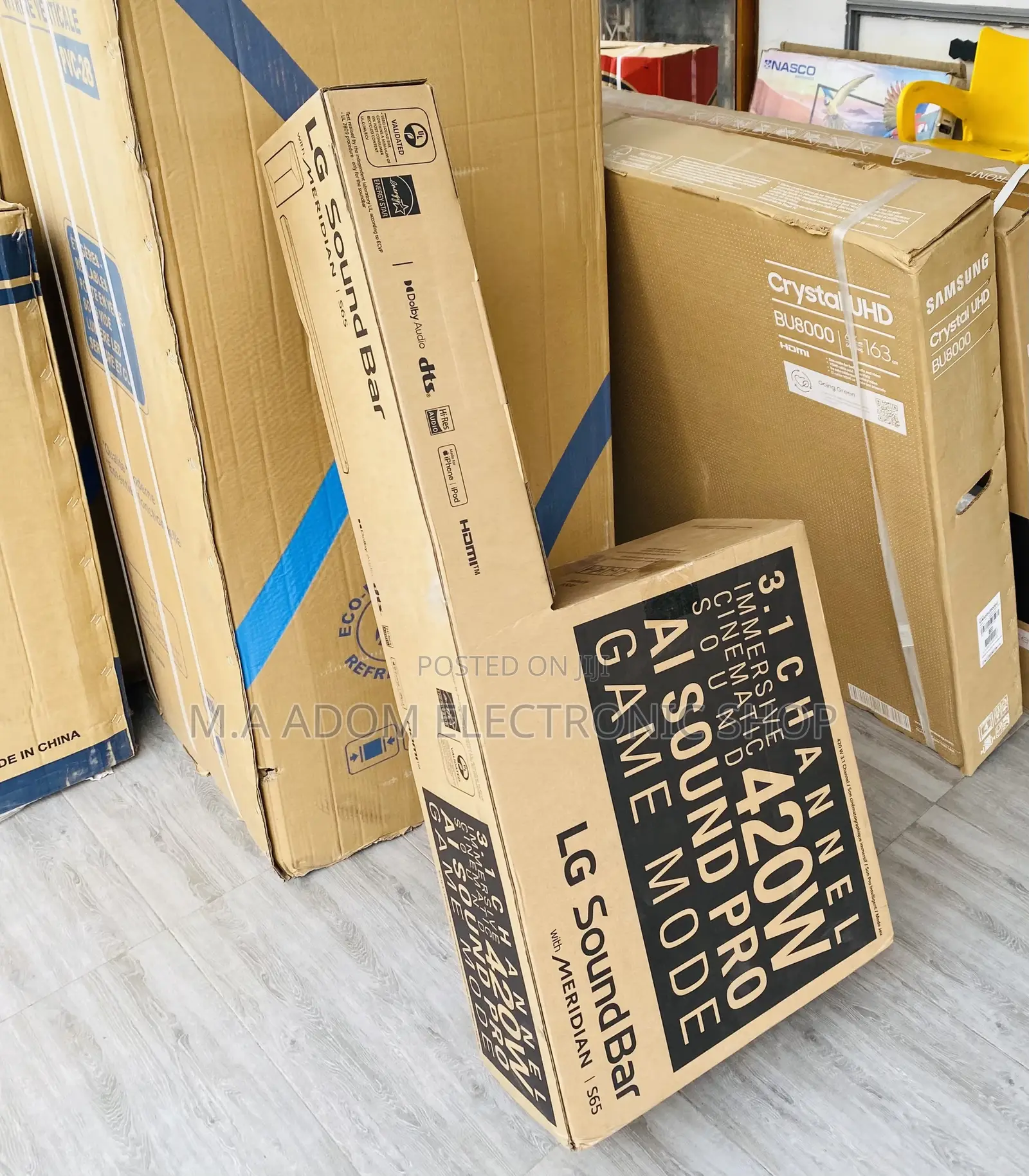 Newly in Stock LG Bluetooth Sound Bar System S65q(Black) 