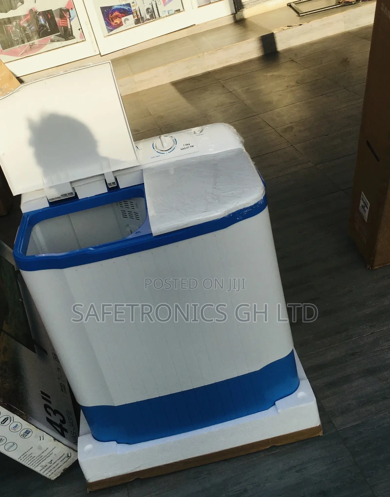 Semiautomatic Topload Washingmachine Essential Nasco 7kg