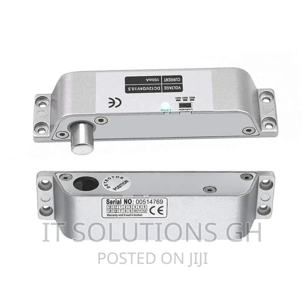 Electric Drop Bolt Lock DC 12V Fail Safe NC Mode Electronic