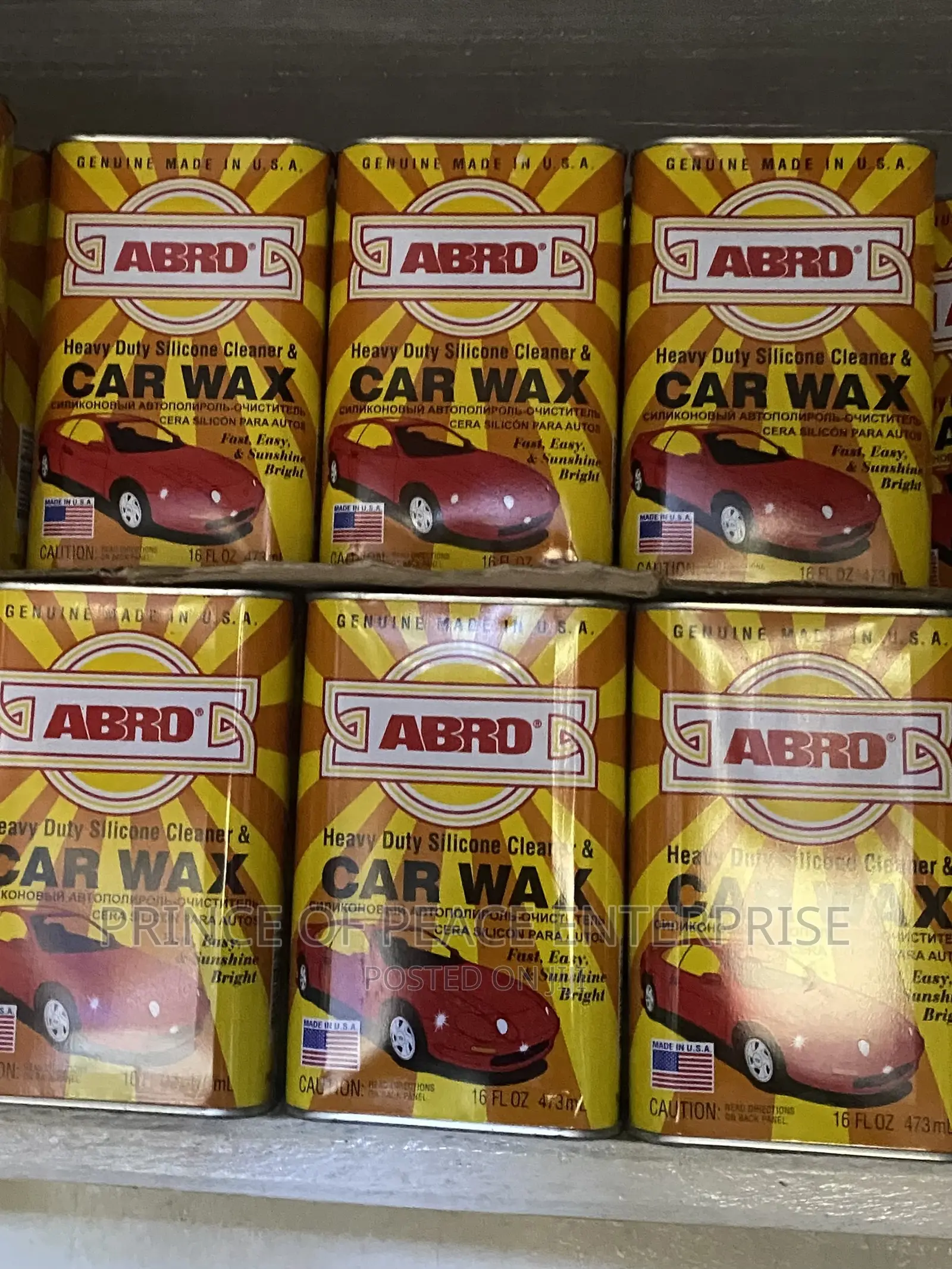 Car Body Wax ( Abro Type )