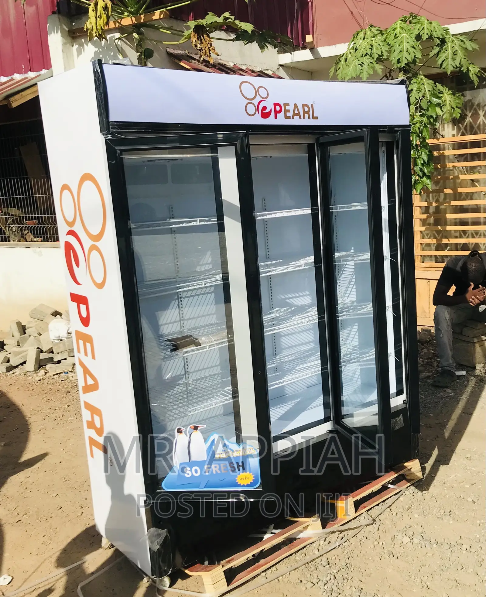 Shop Durable Pearl PVC-150 3 Door Display Fridge(950ltr).
