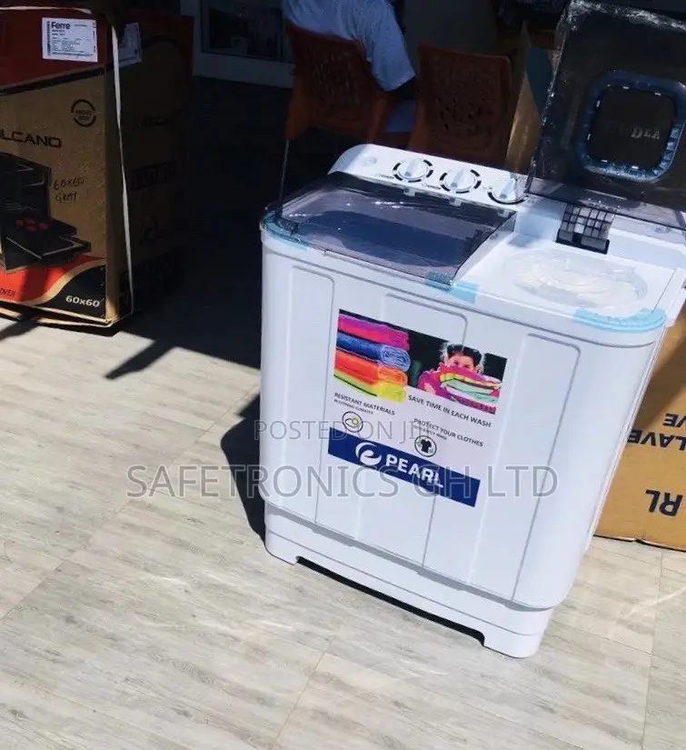 Washingmachine Topload Semiautomatic Essential 7kg Pearl