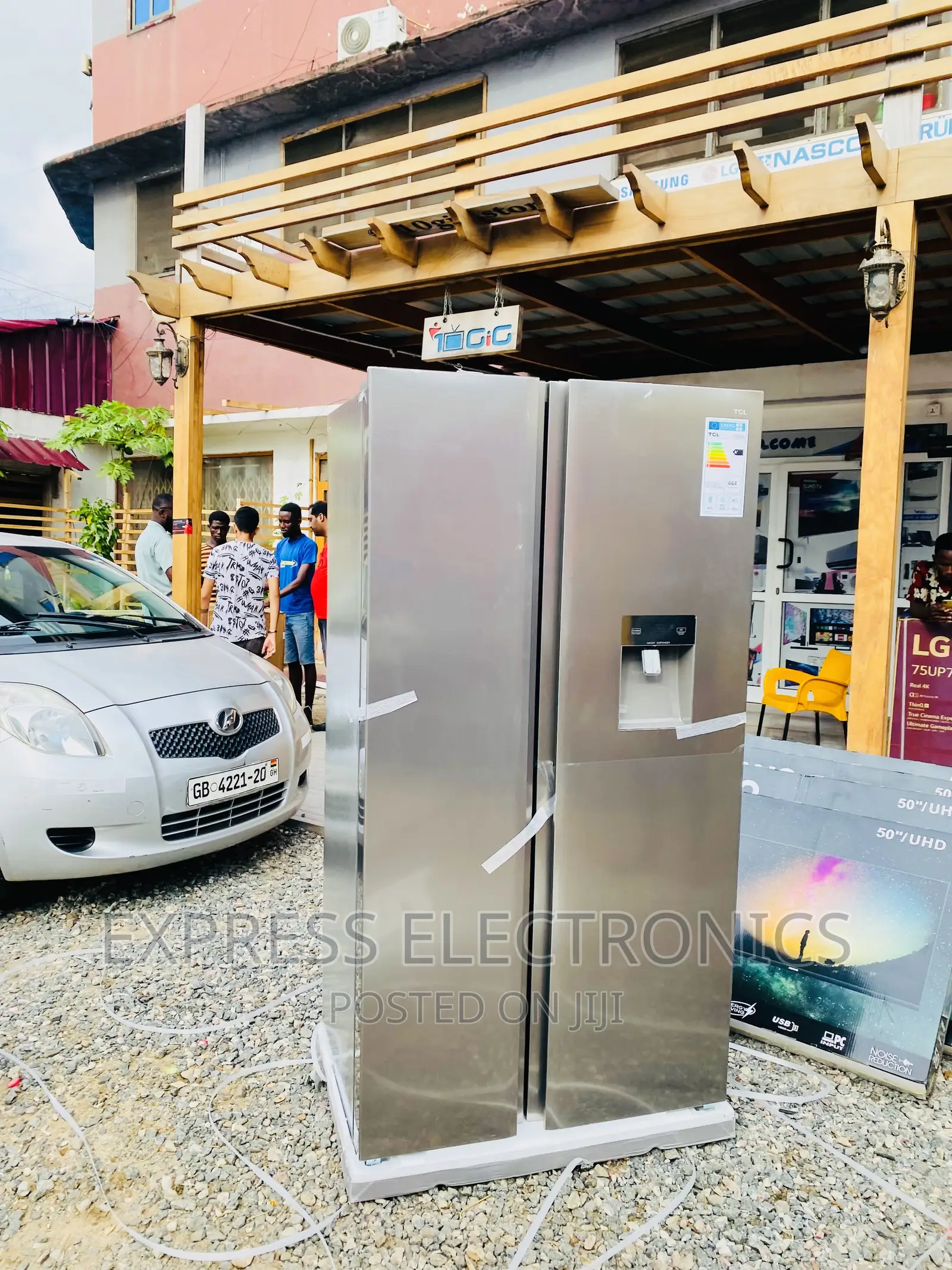 Better on TCL Side by Side Fridge Water Dispenser P520 SBN