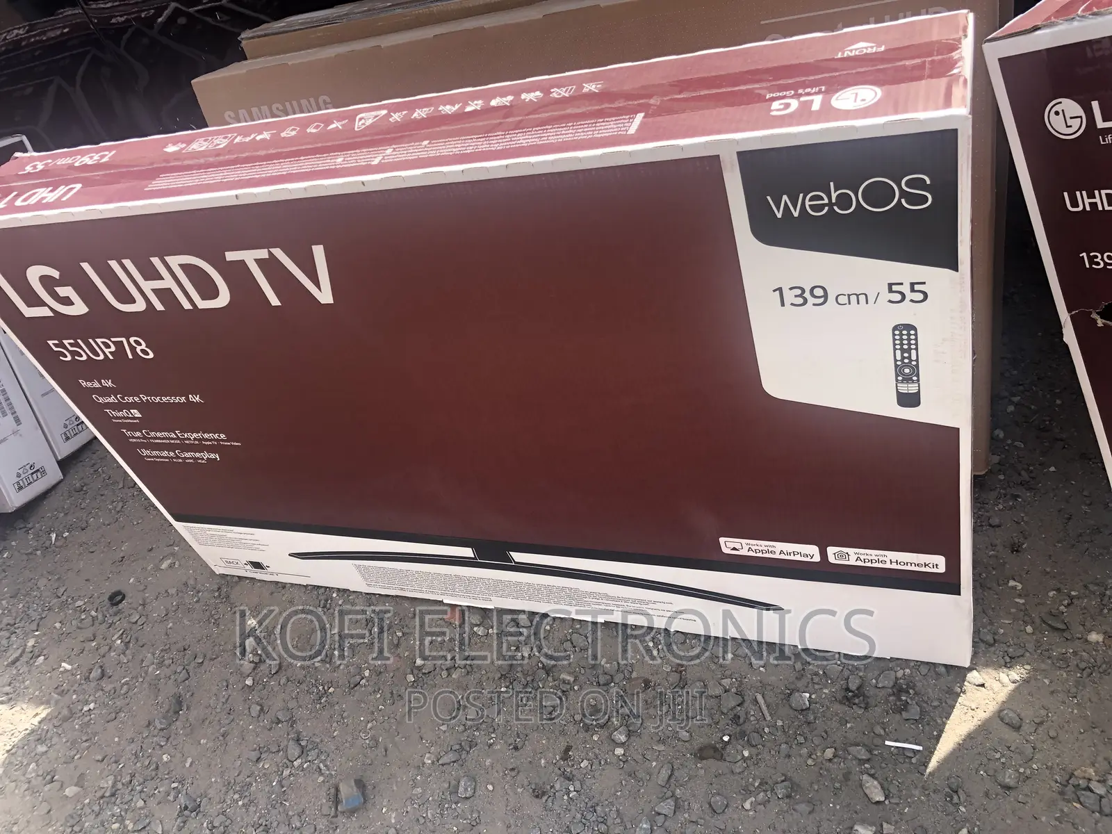 Lg 55-Inch UP78 Smart UHD TV With Streaming Service