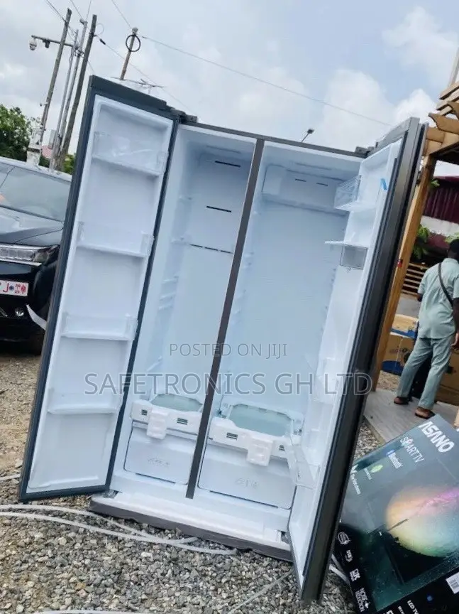 607 Liters Side by Side TCL With Water Dispenser P520 SBN