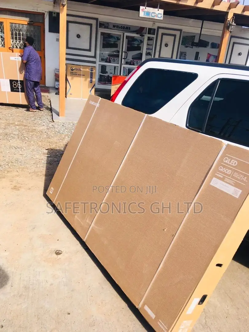 Glossy Q60b Samsung Uhd Qled Smart Black 85 Inches Tv