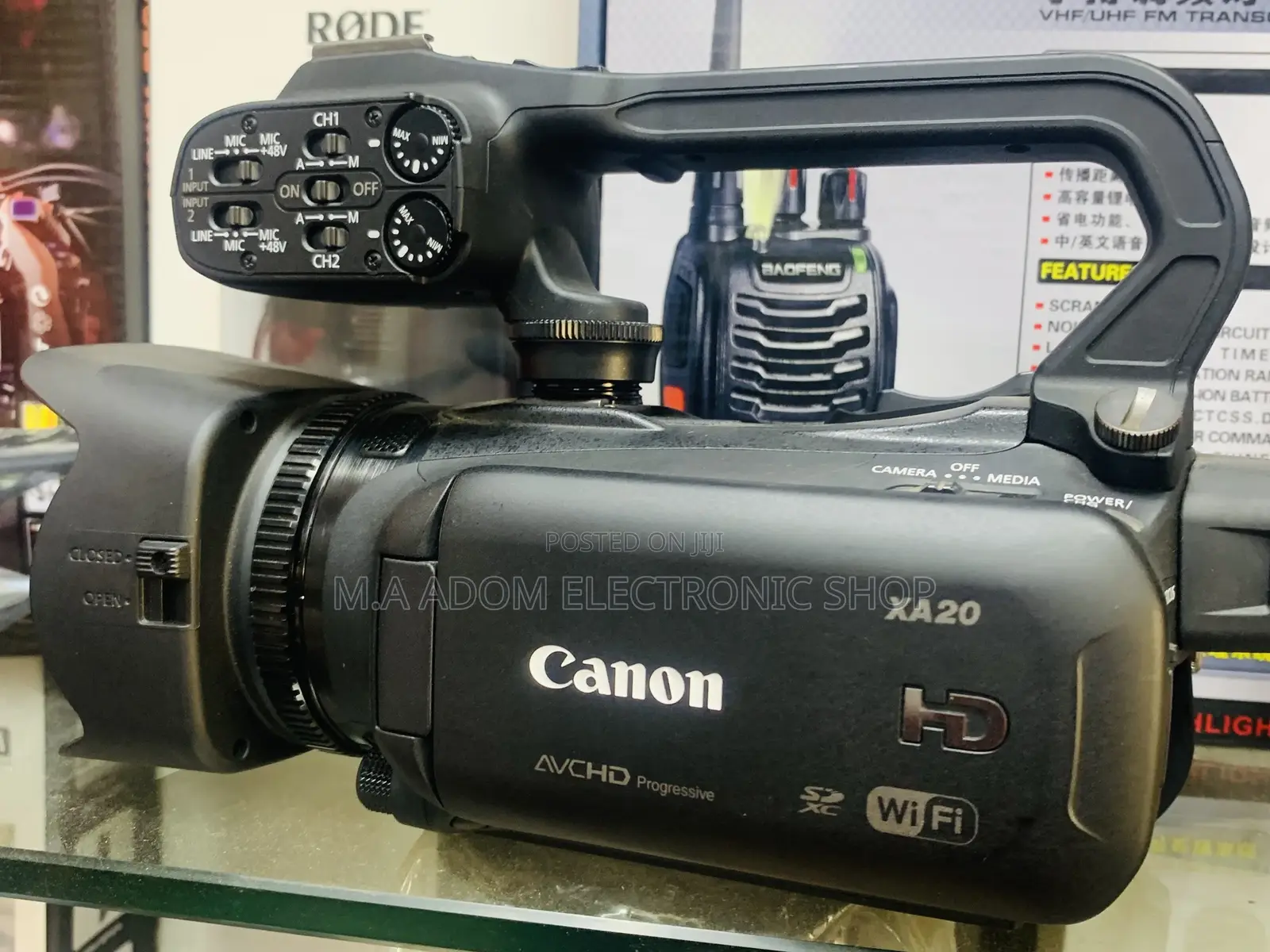 Canon Xa20 Wi-Fi Full HD Video Camera