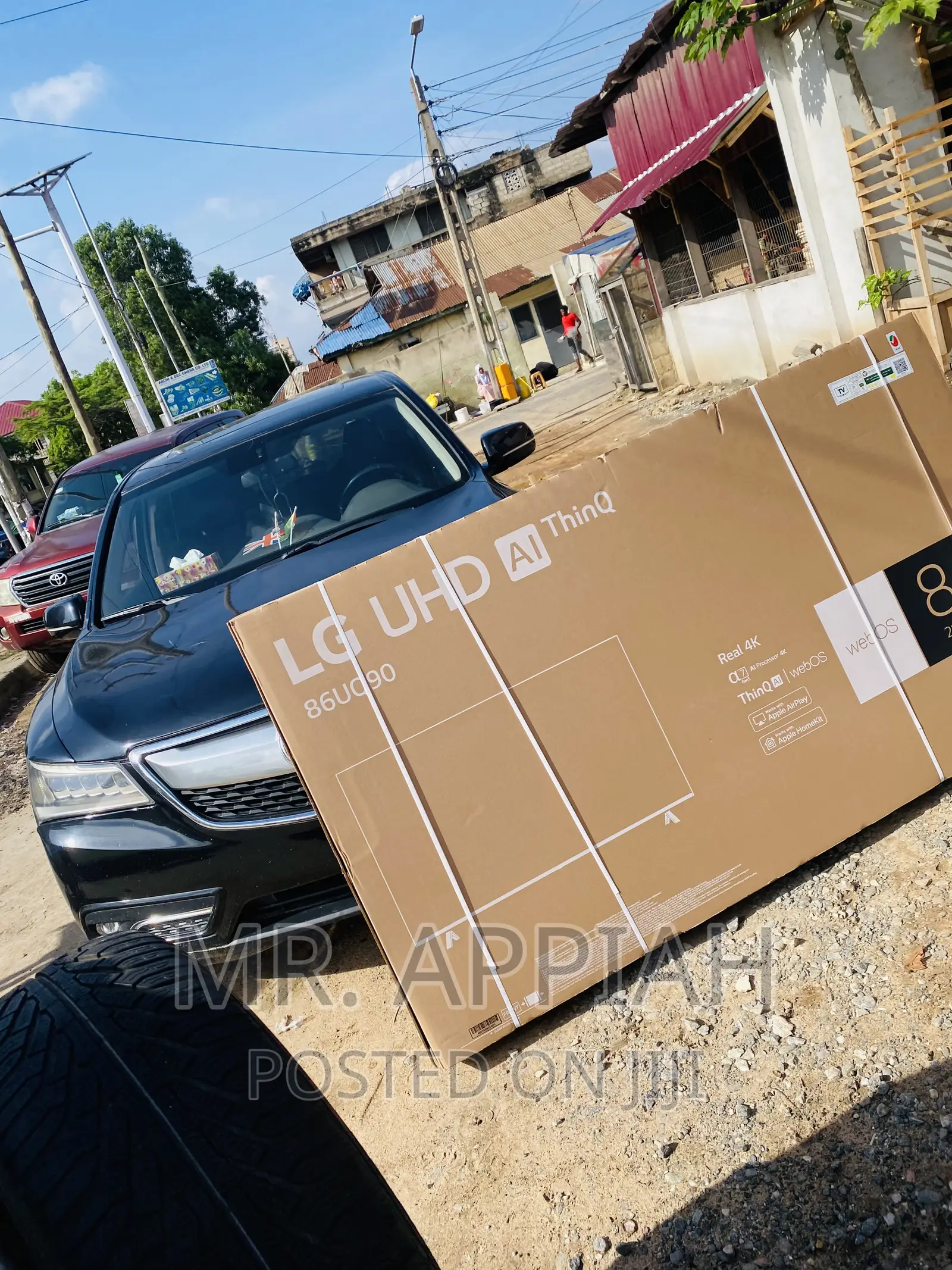 Shop Authentic LG 86UQ90 86 Inch HDR Smart Tv(Black).