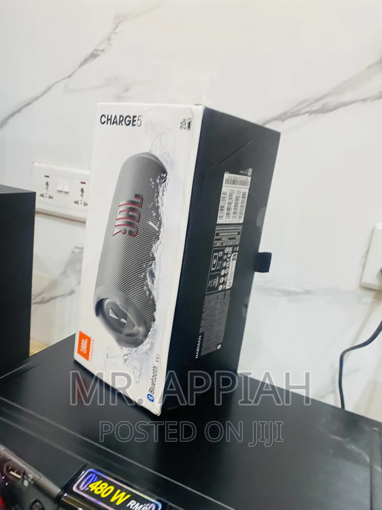 Highly Energy Saving JBL Charge 5 Bluetooth Speaker(Gray).