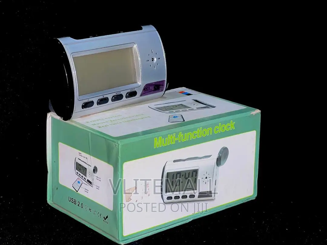 Multi-Function Digital Alarm Clock Spy Camera
