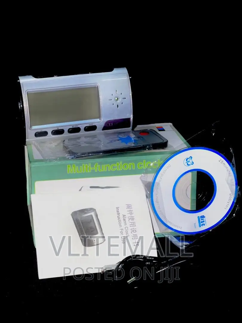 Multi-Function Digital Alarm Clock Spy Camera
