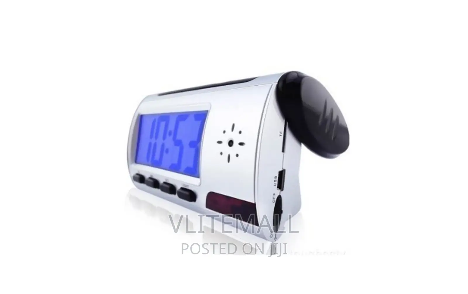 Multi-Function Digital Alarm Clock Spy Camera