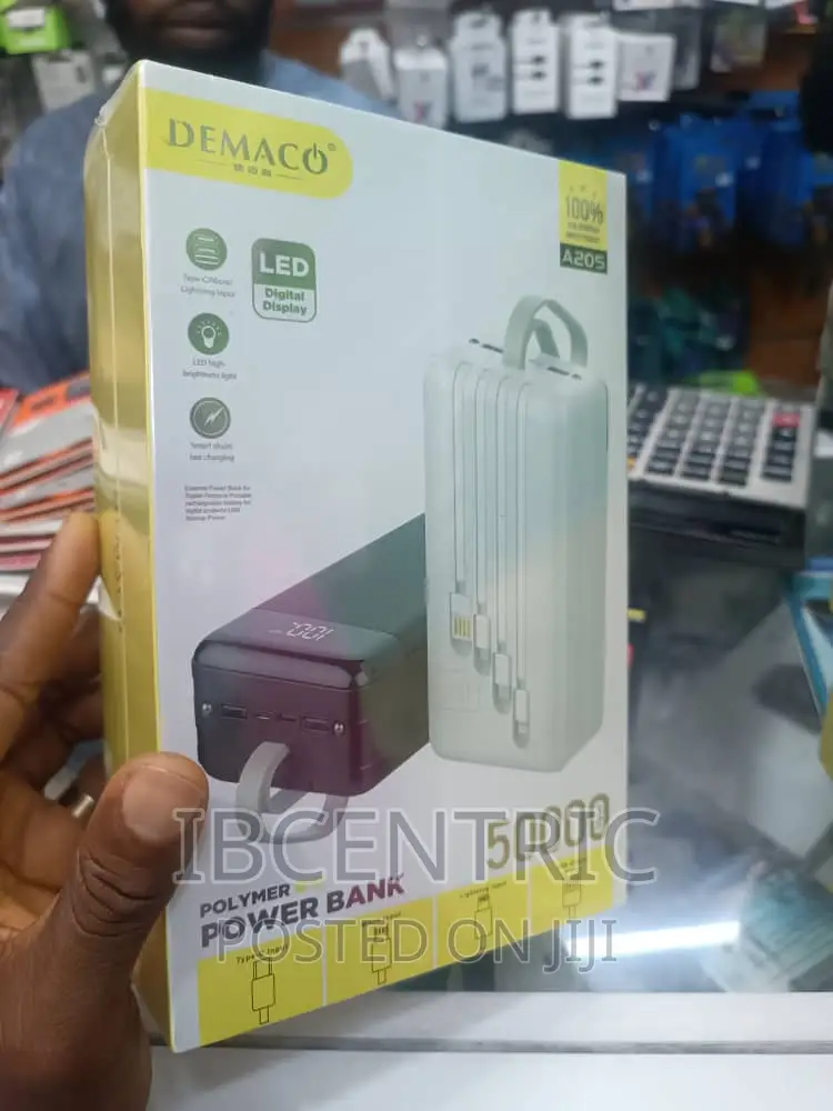 Demaco 50,000mah Polymer Power Bank