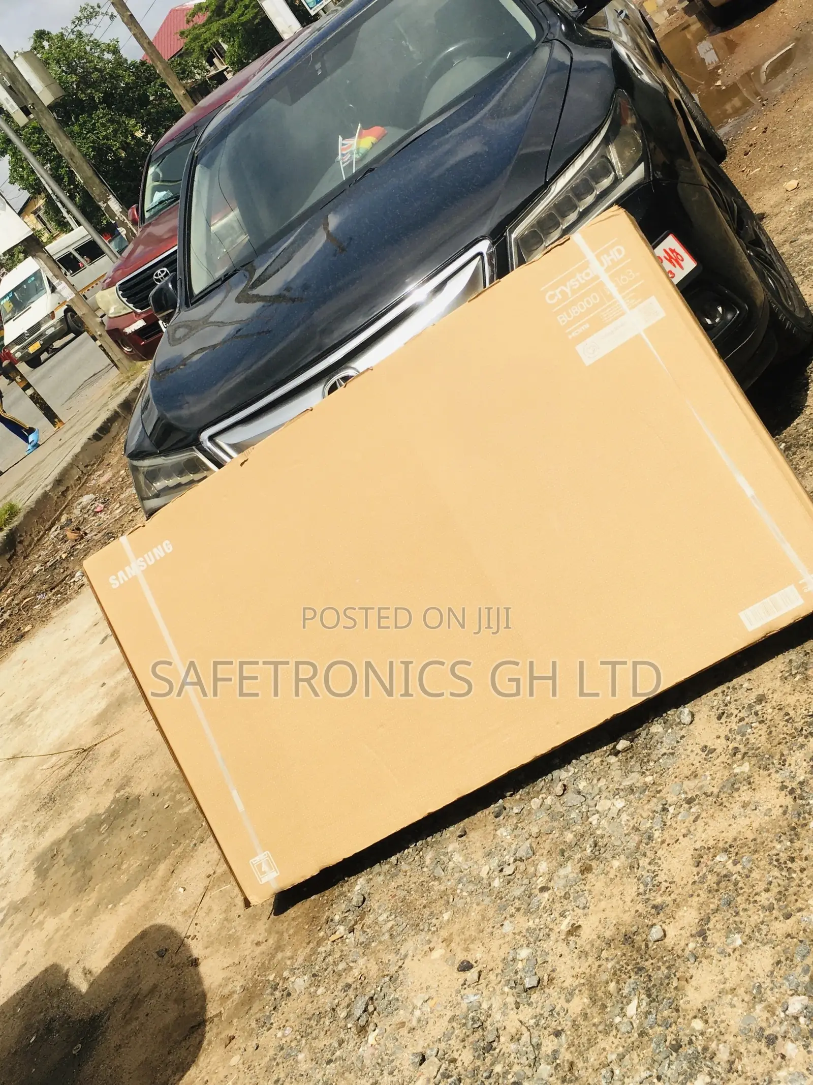  Black Electric 65 Inches Glossy LED Samsung UHD Smart