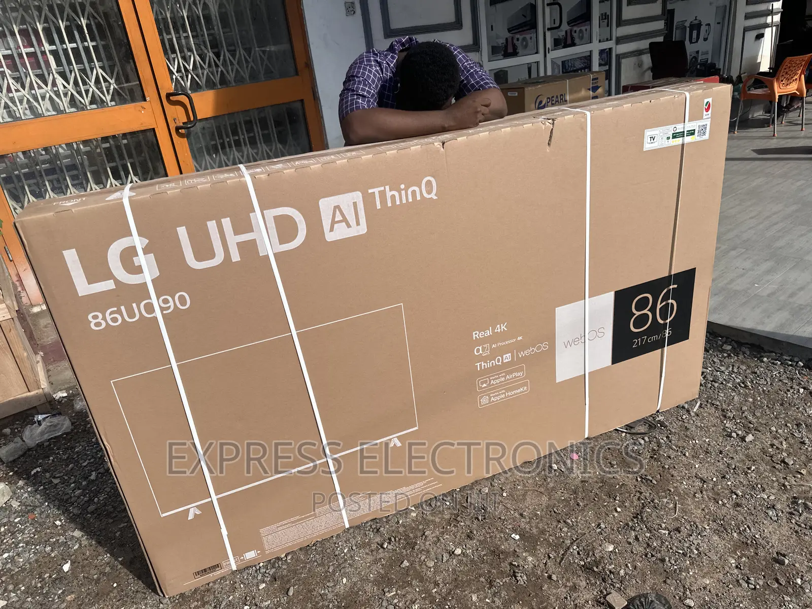 The First Choice to Buy LG UHD Smart 86”UQ90 Tv