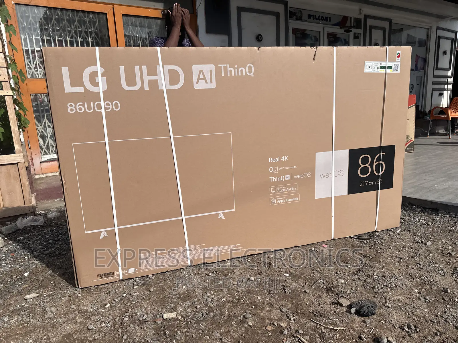 The First Choice to Buy LG UHD Smart 86”UQ90 Tv