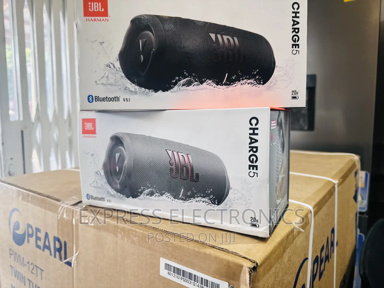 Dust Proof Bluetooth Speaker Charge 5 Black