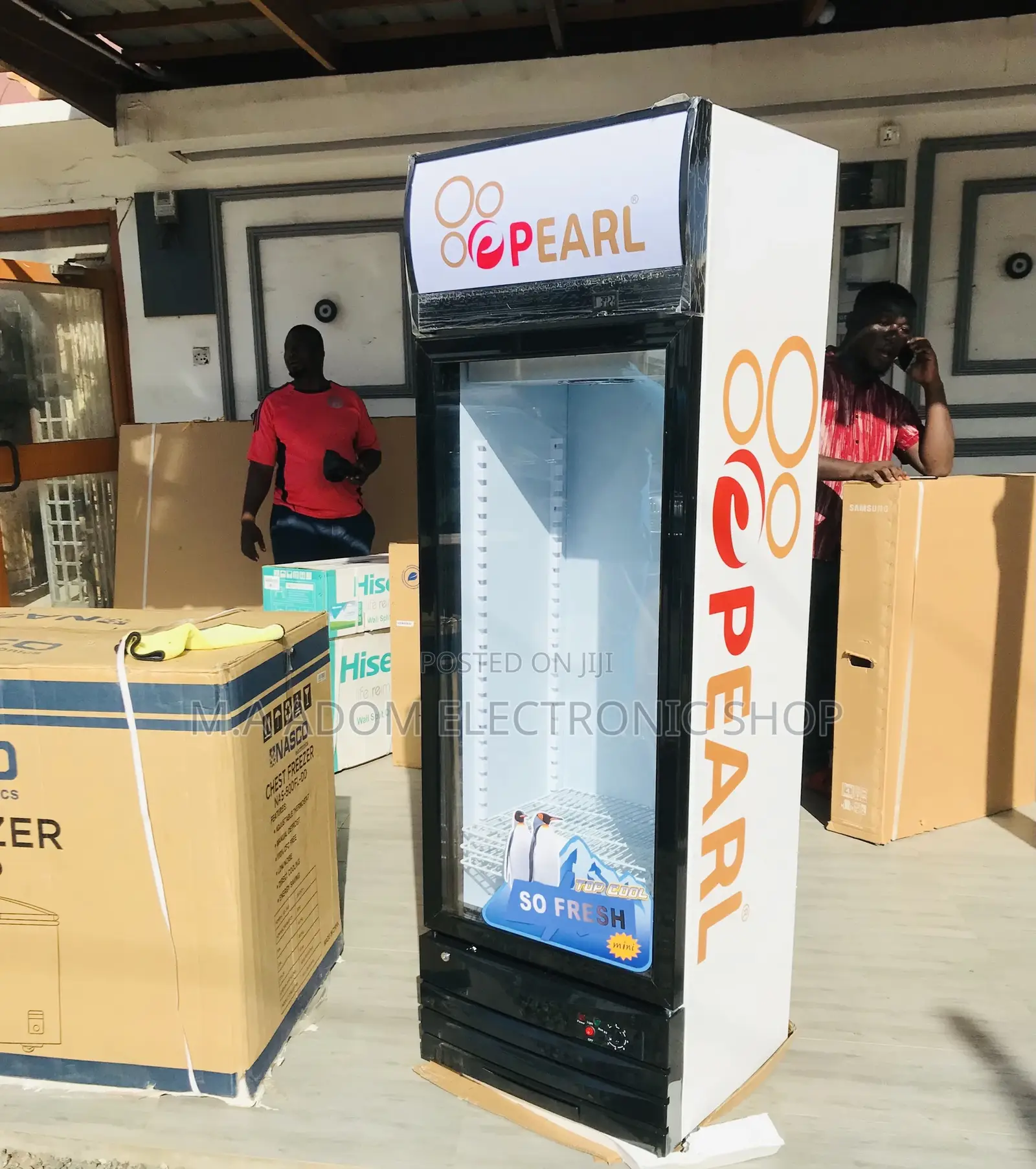 Super Chilling Pearl PVC-28 ,178 Litres Beverage Cooler 