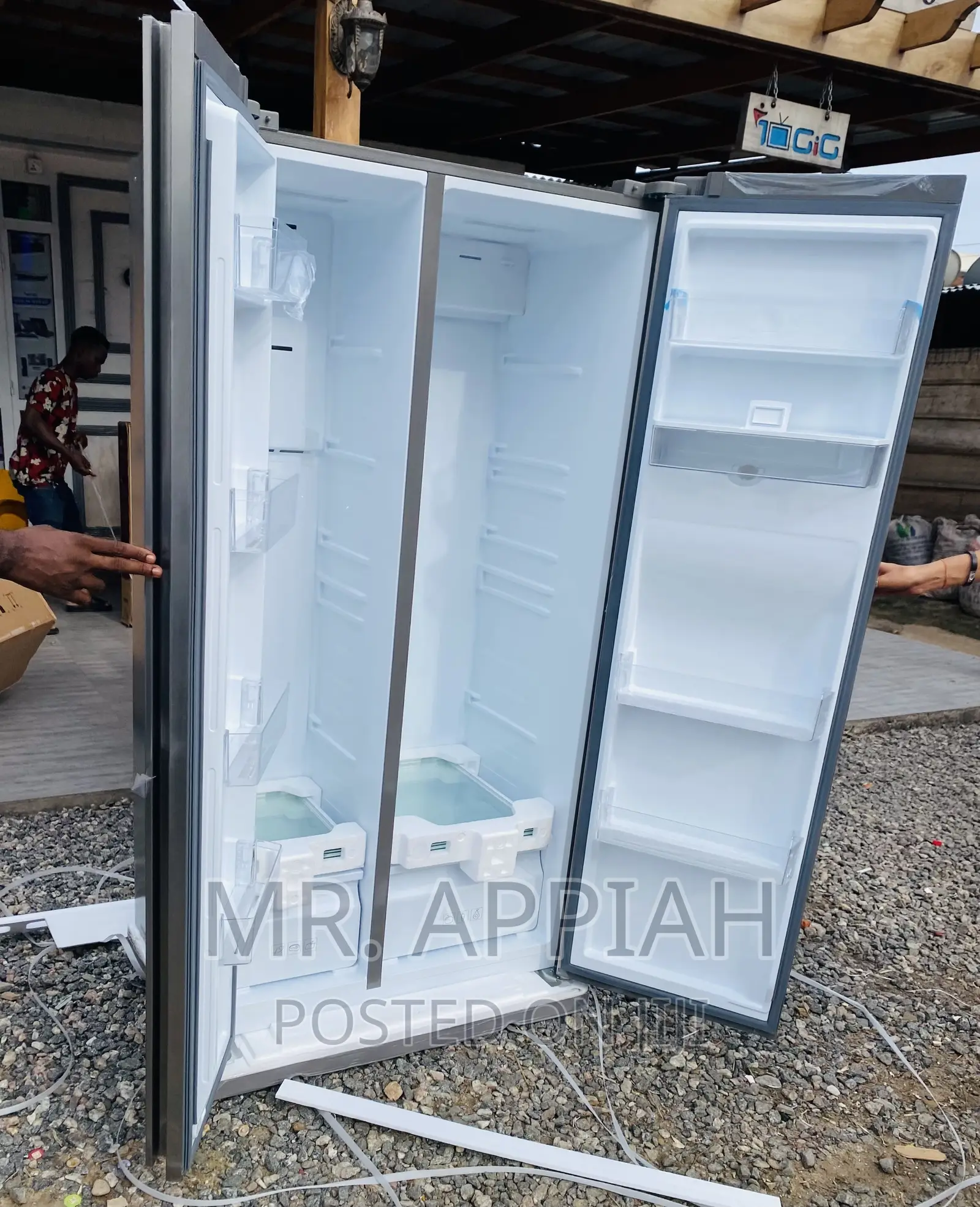 Latest,Reliable Affordable TclSide by Side Fridge(P520SBN)
