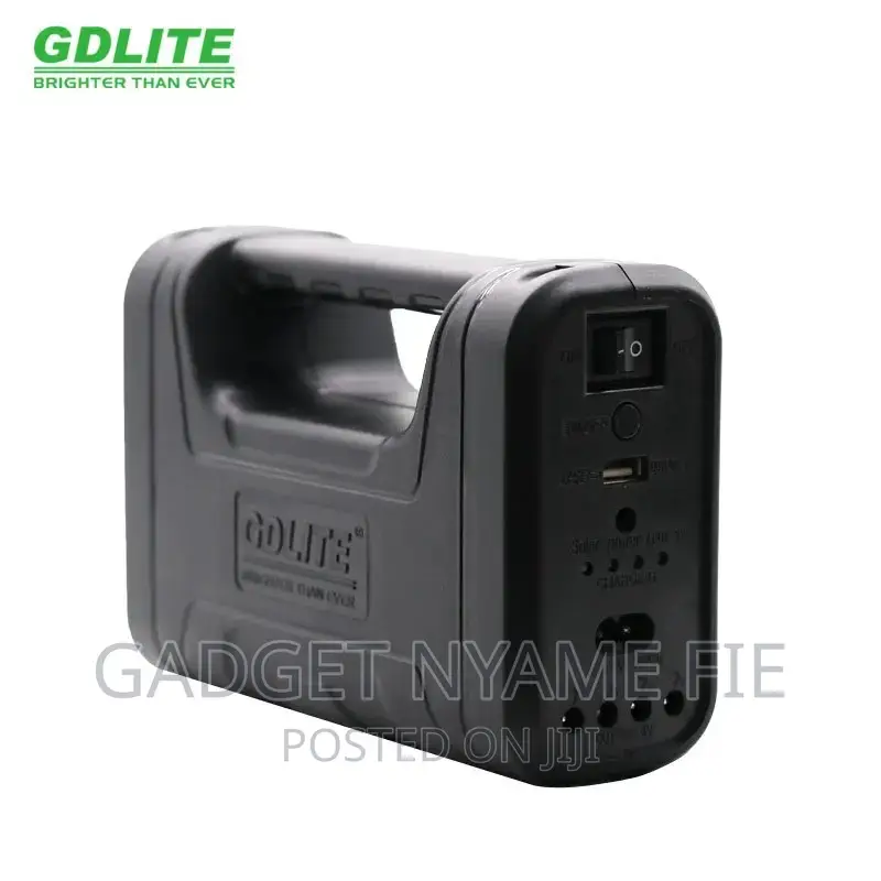 Gdlite-3 Bulbs-1 Solar Panel-Usb Chargers