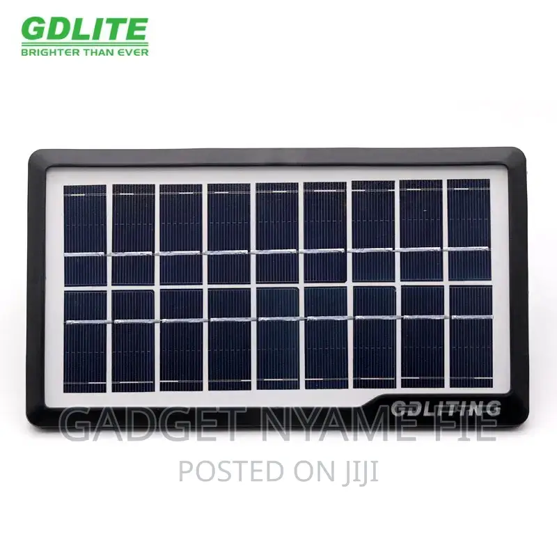 Gdlite-3 Bulbs-1 Solar Panel-Usb Chargers