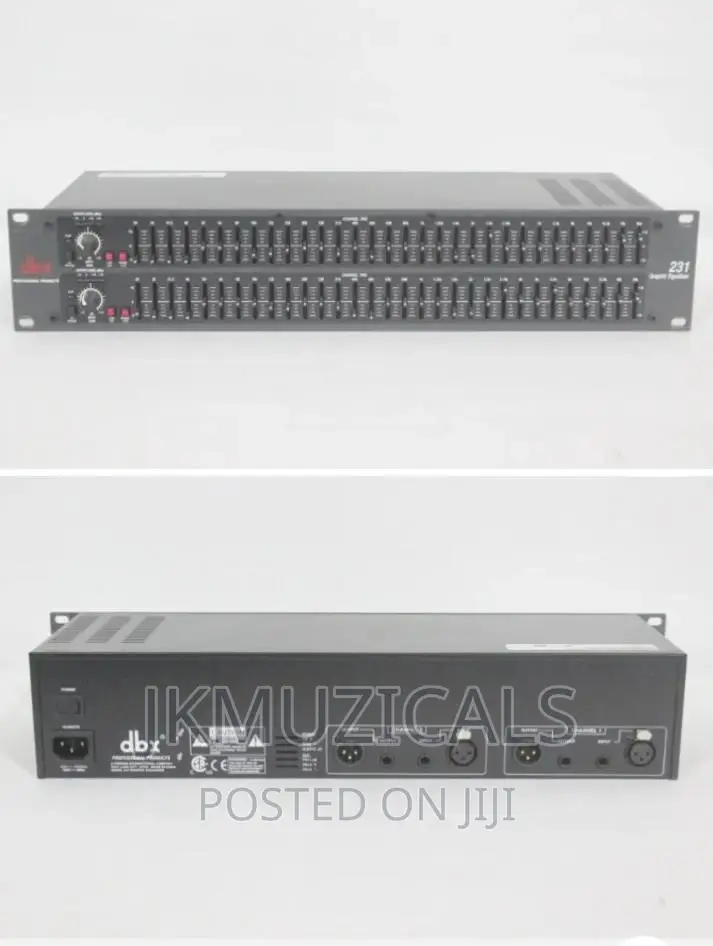 Equalizer _ DBX 231s Dual-Channel 31-Band _ Graphic Eq