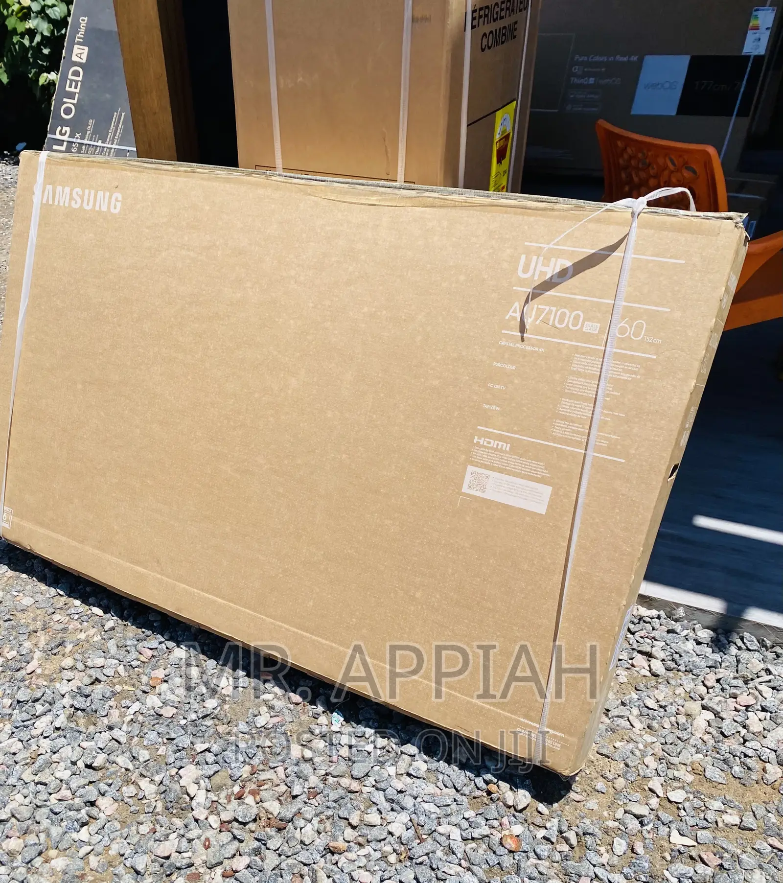 Well Designed Samsung 60AU7172(60”)Crystal Uhd Led Tv,Black