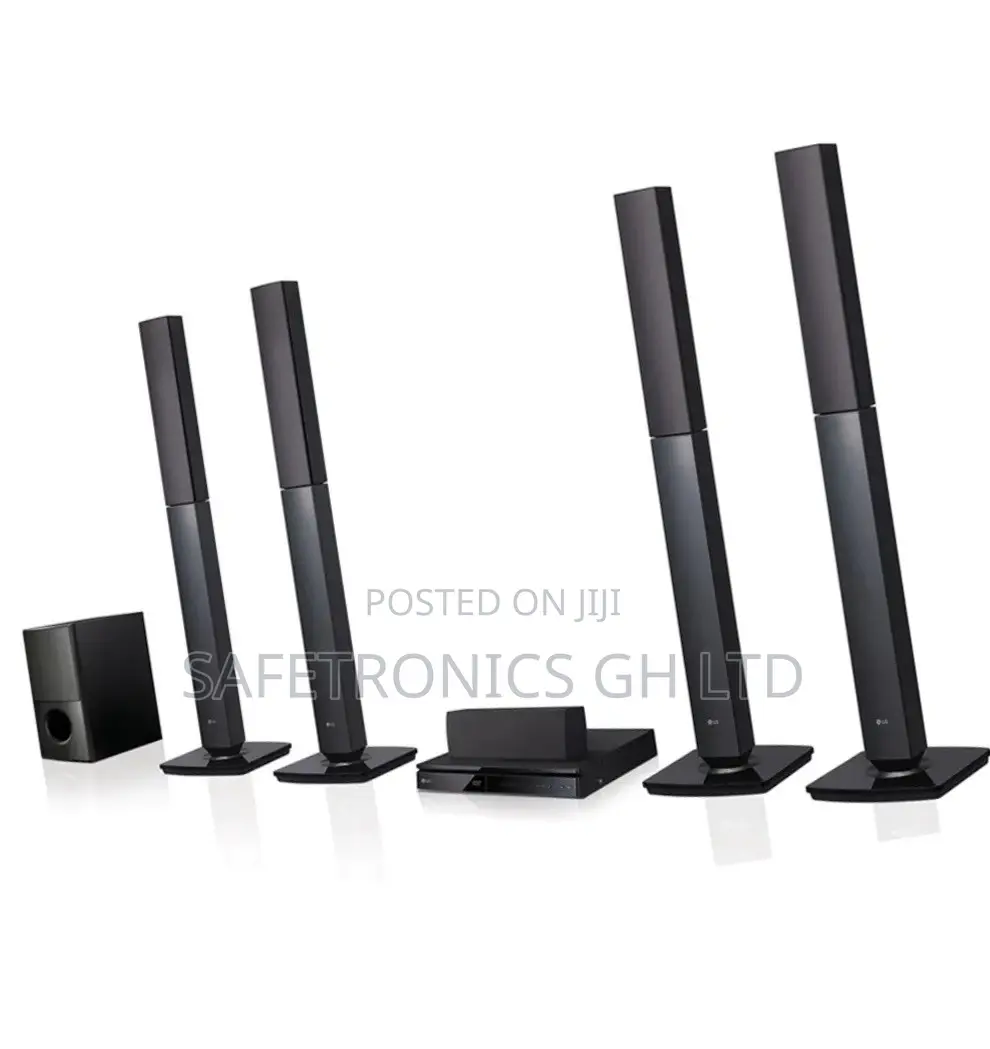 Lg Home Theatre System –LHD655BT 5.1CH DVD Bluetooth Black