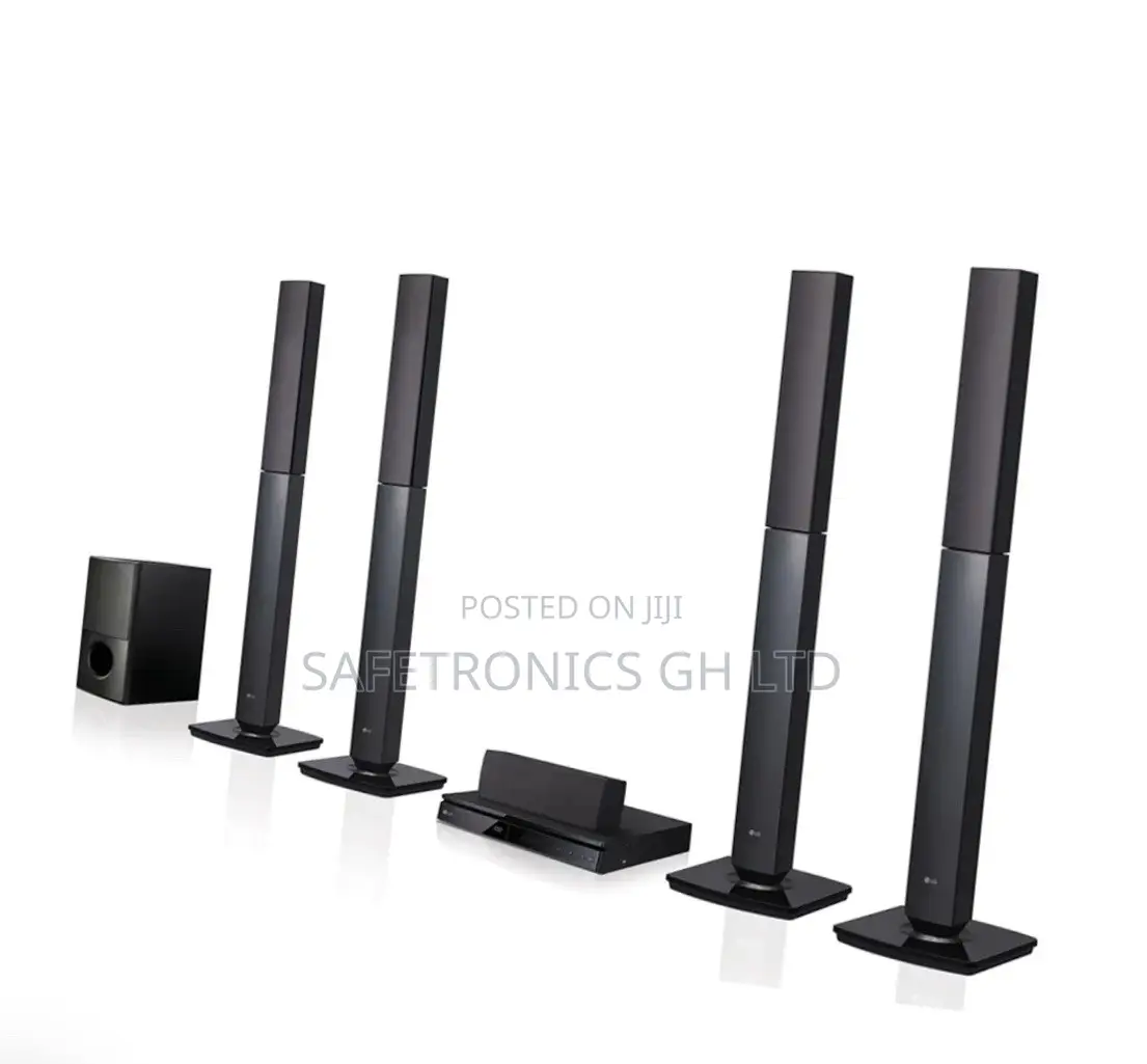 Black LHD655BT Home Theatre System Bluetooth LG 5.1CH DVD