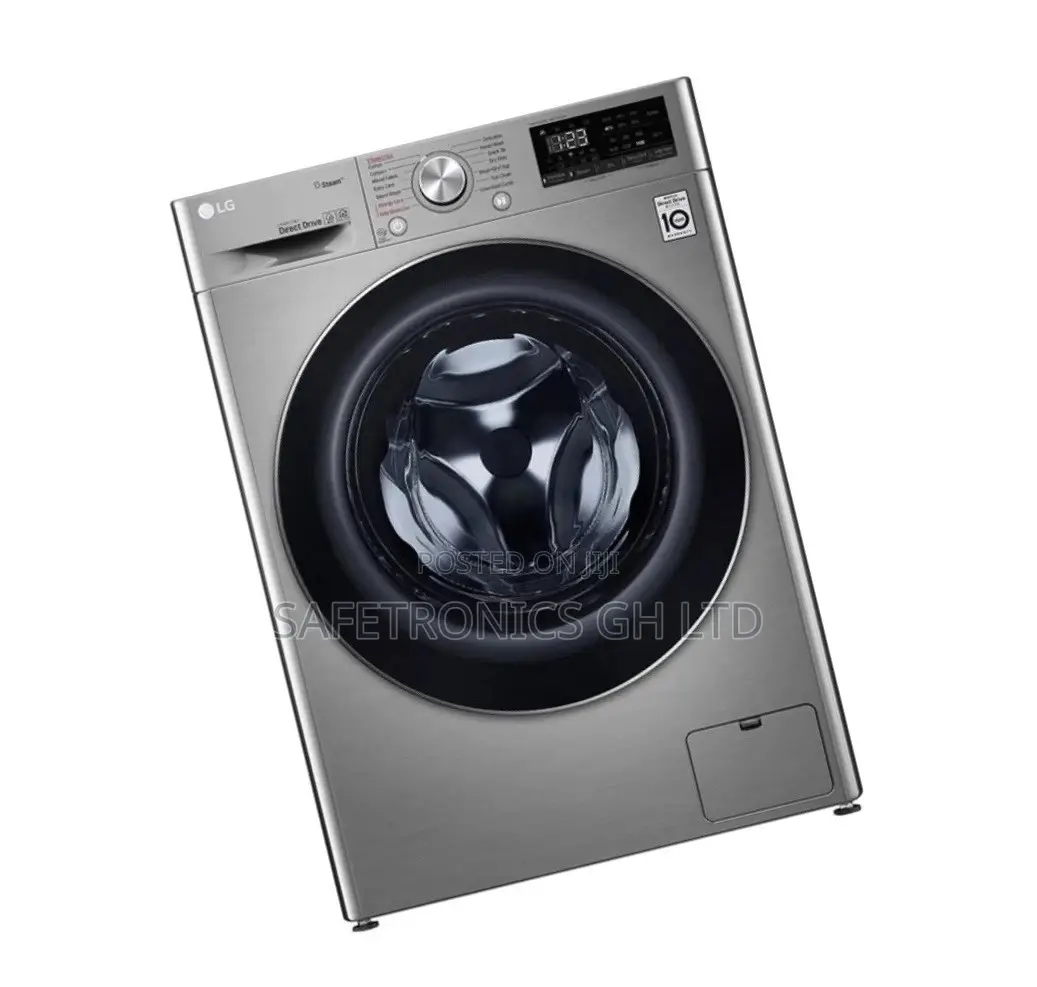 Washing Machine FAM F4V5VYP2T LG 9kg Frontload Sliver