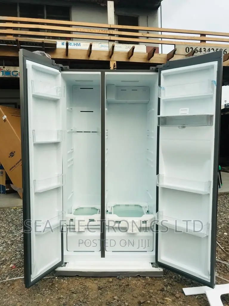 Genuine TCL 607L Fridge Side By Side Silver