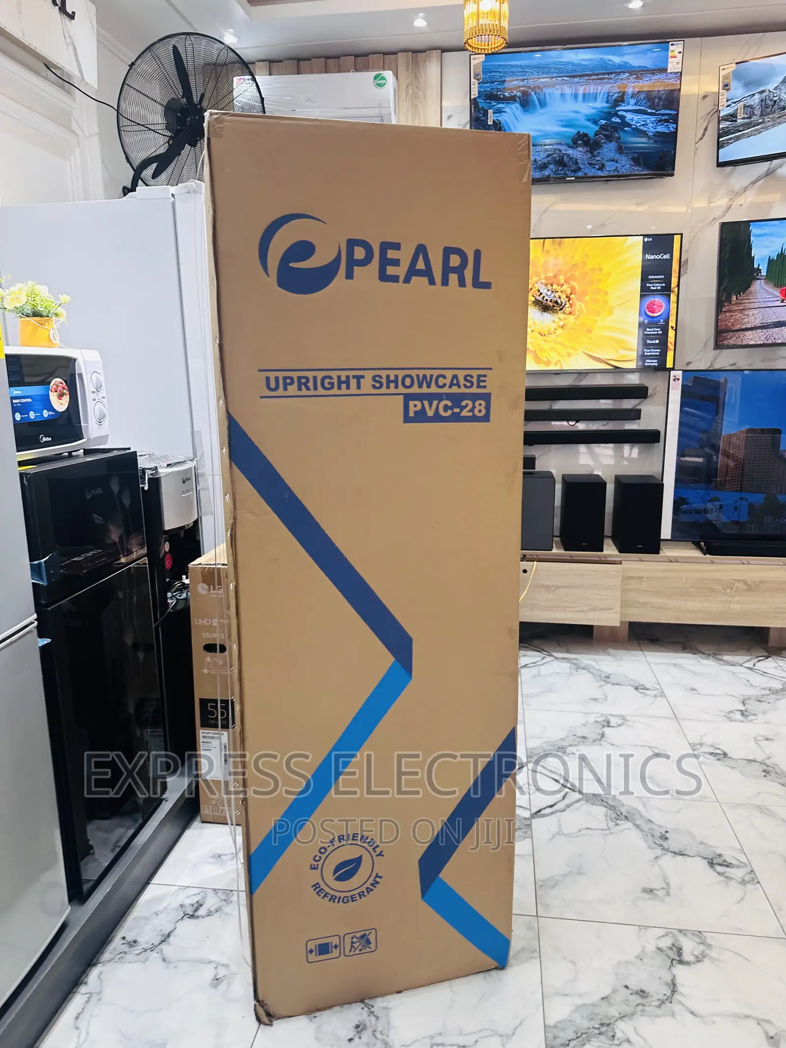 Fantastic New Display Fridge Pearl Single Door PVC-28
