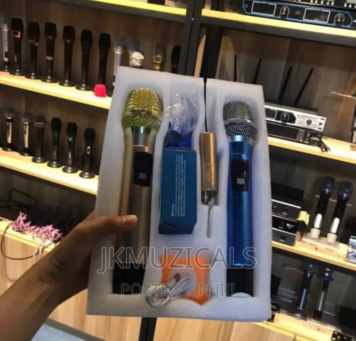 Wireless Microphone_  2 In 1 Mic System