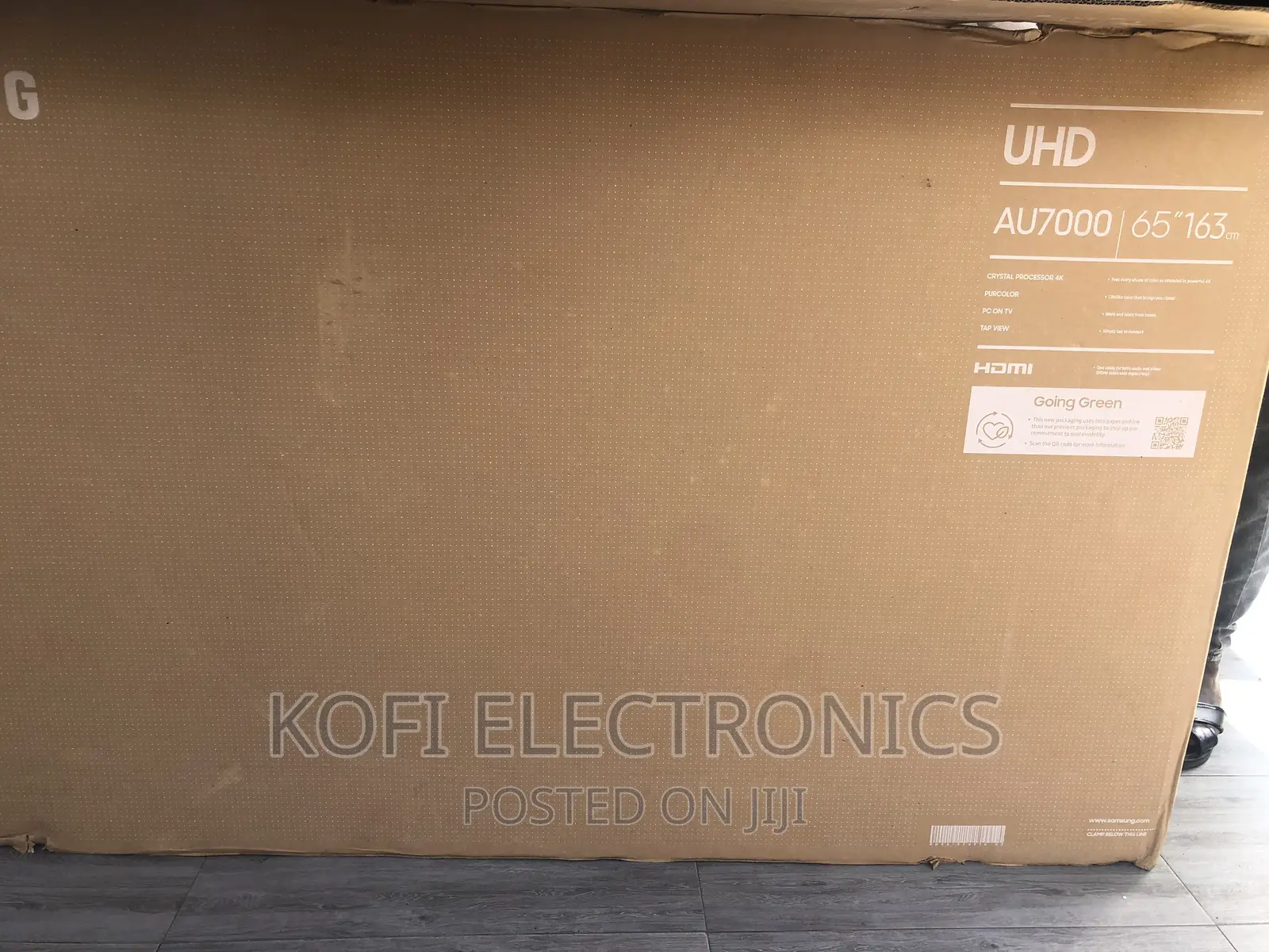 Image Tech- 65in Crystal UHD || Smart TV || Samsung 65AU7172