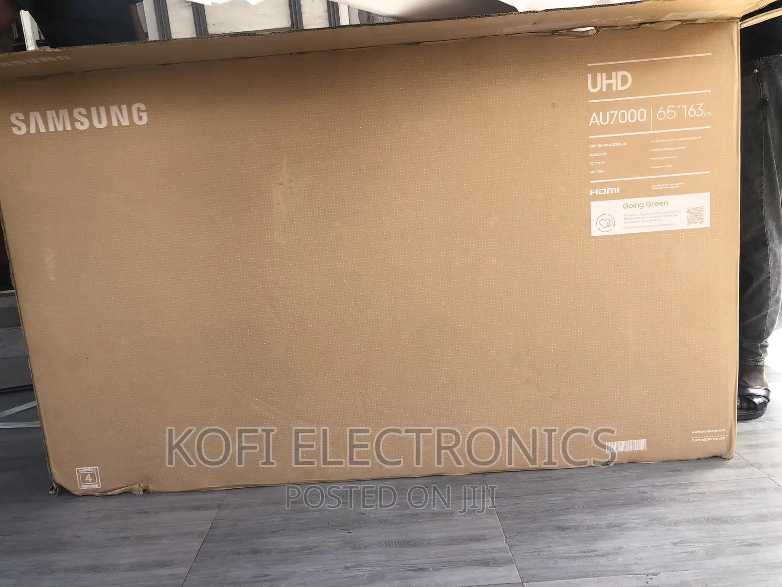 Image Tech- 65in Crystal UHD || Smart TV || Samsung 65AU7172