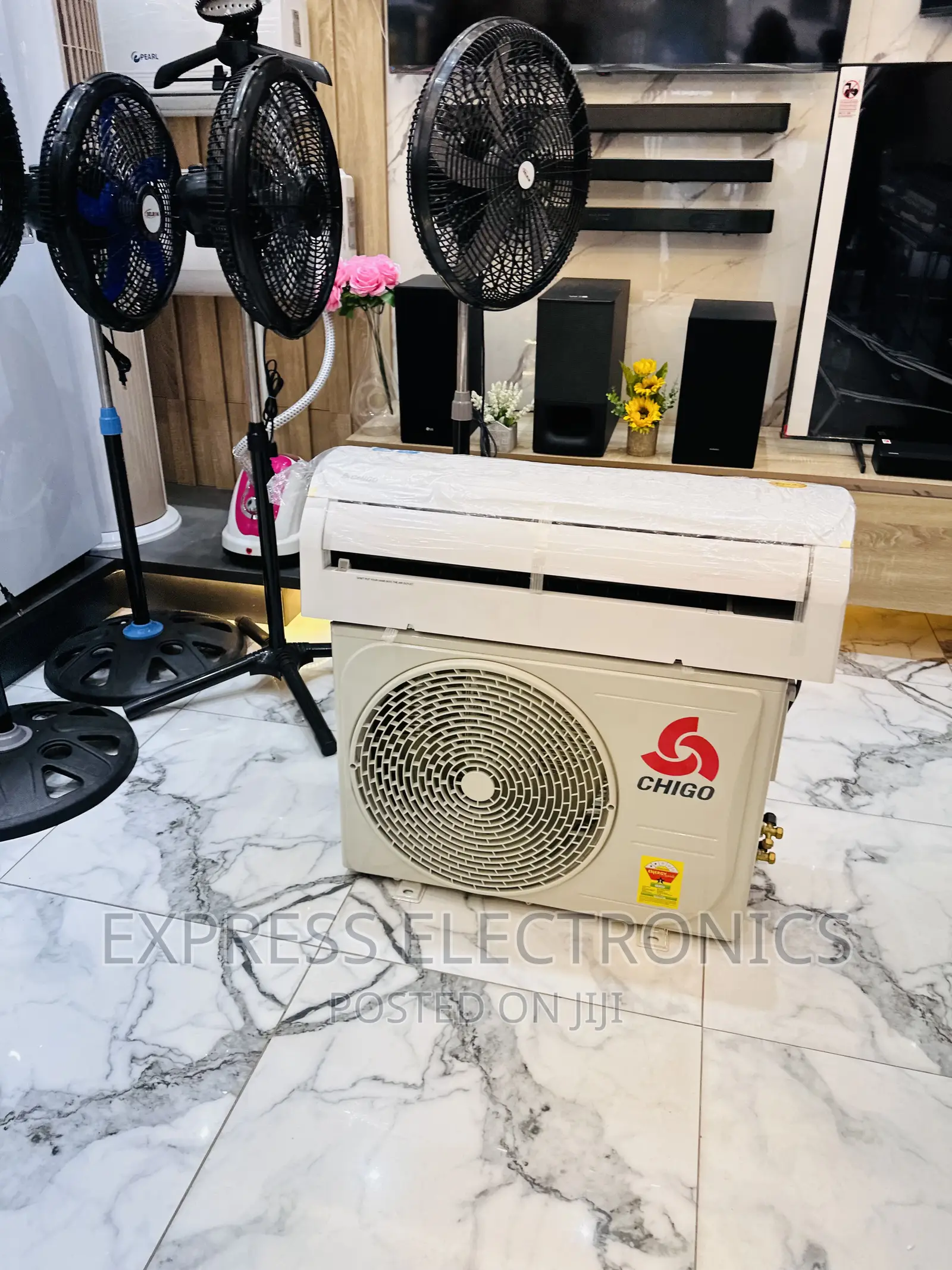 Zealous Sleek White Chigo 1.5hp AC Split R410