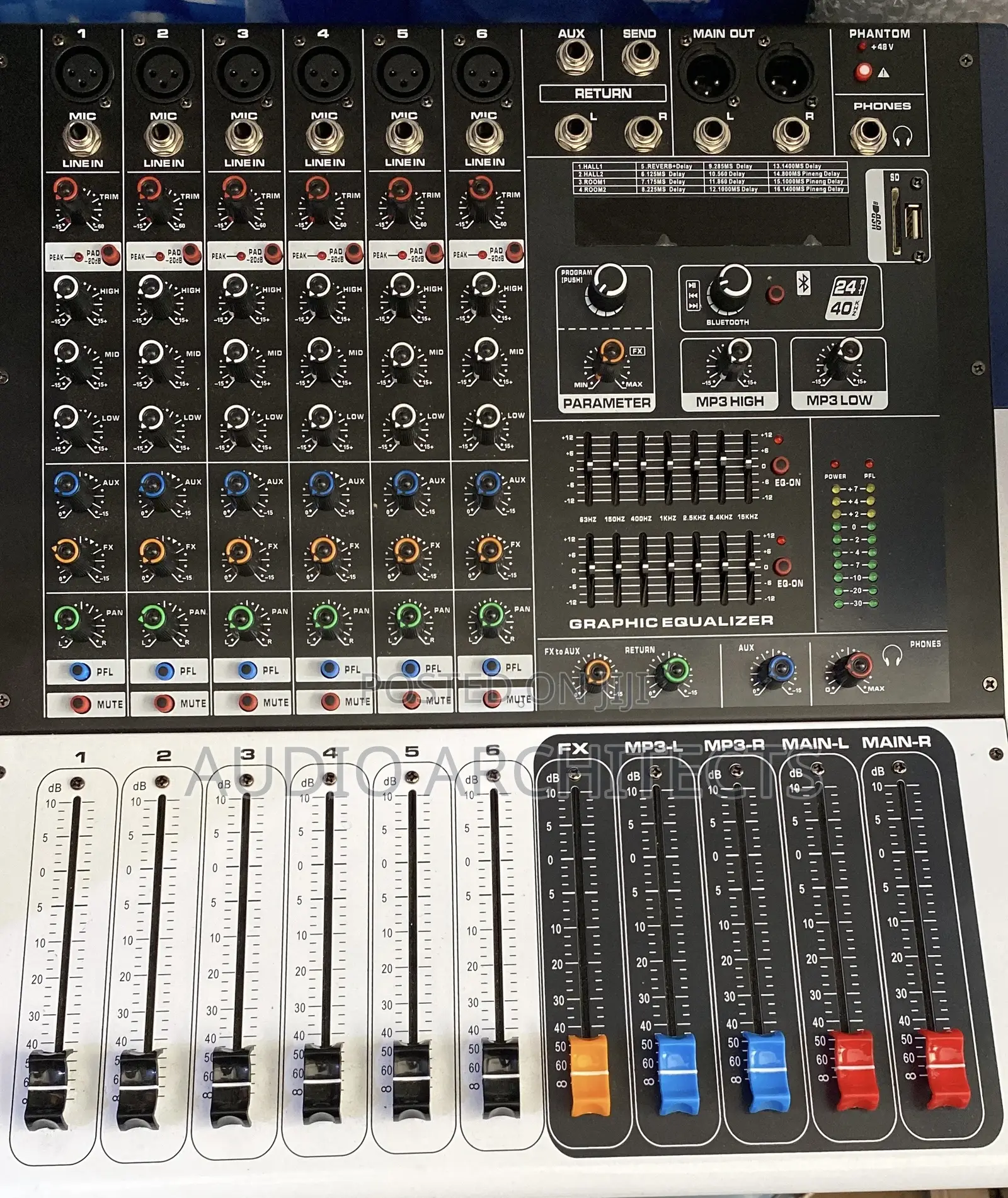 Yamaha 4 Channel Powered Mixer (KV4)