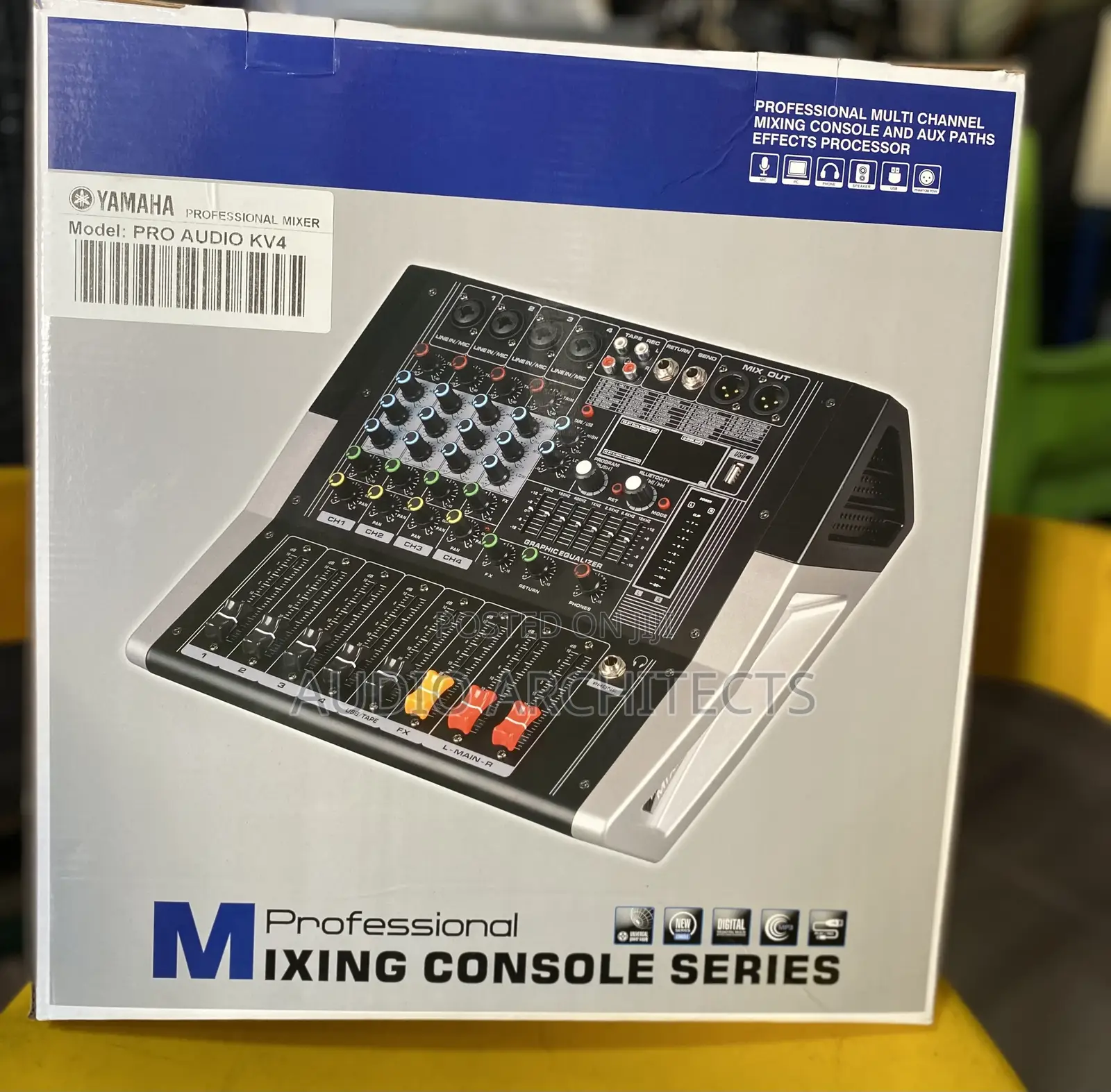 Yamaha 4 Channel Powered Mixer (KV4)