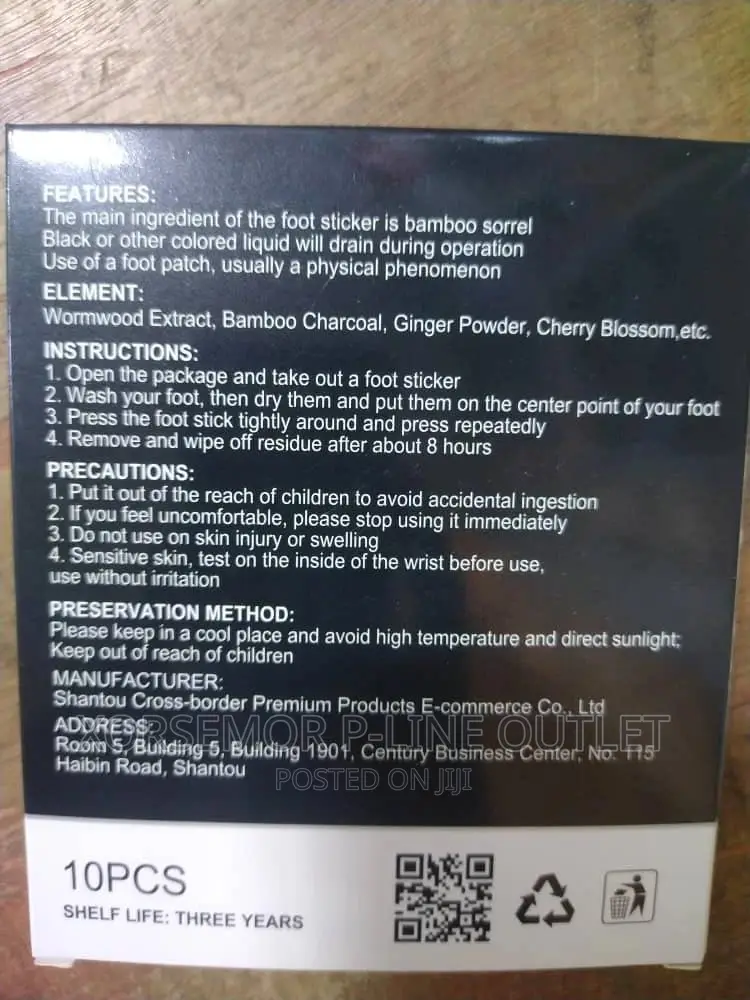 Deep Cleaning Foot Patch