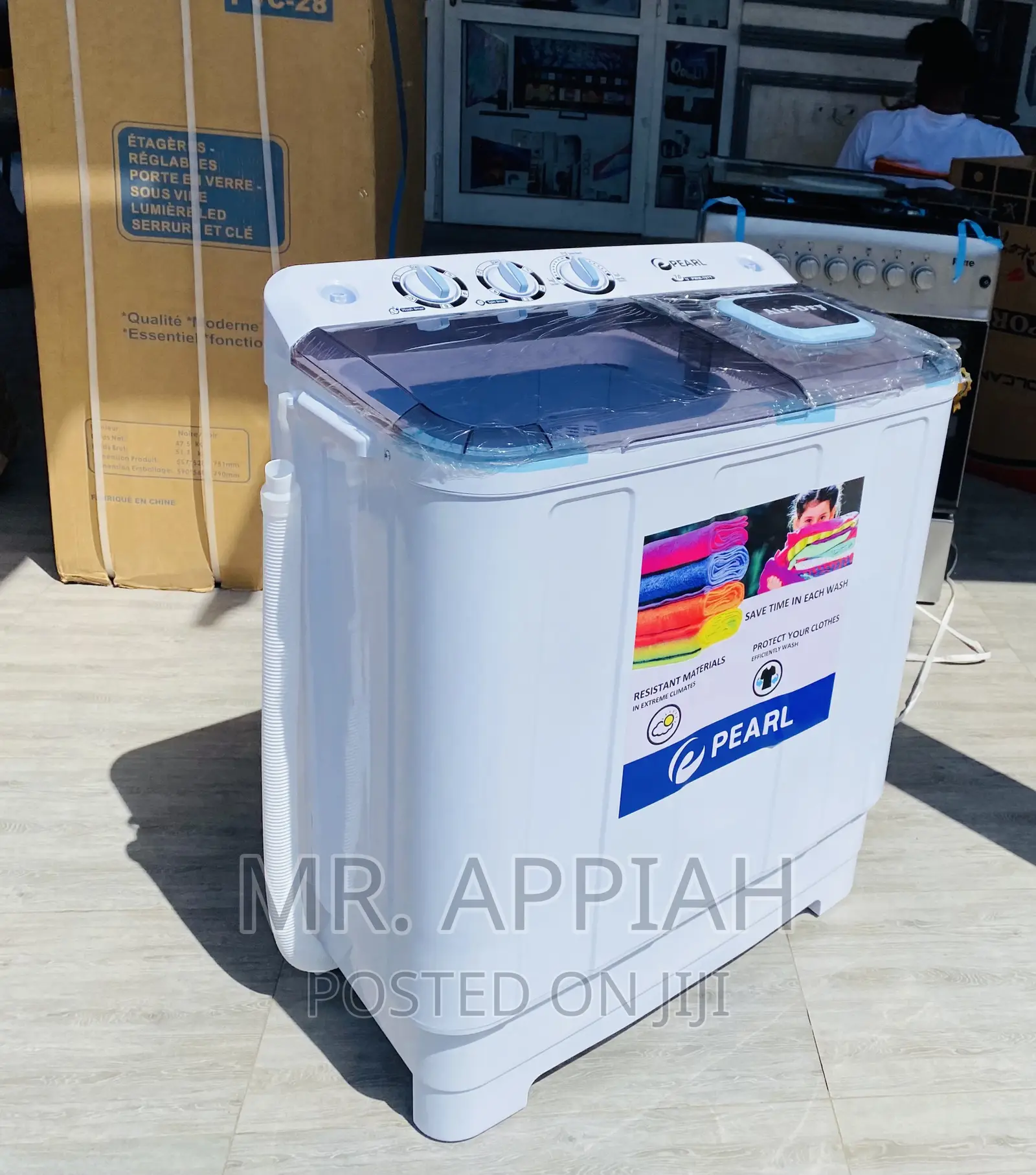 Solid Pearl 7kg Top Load Electric Washing Machine(White).