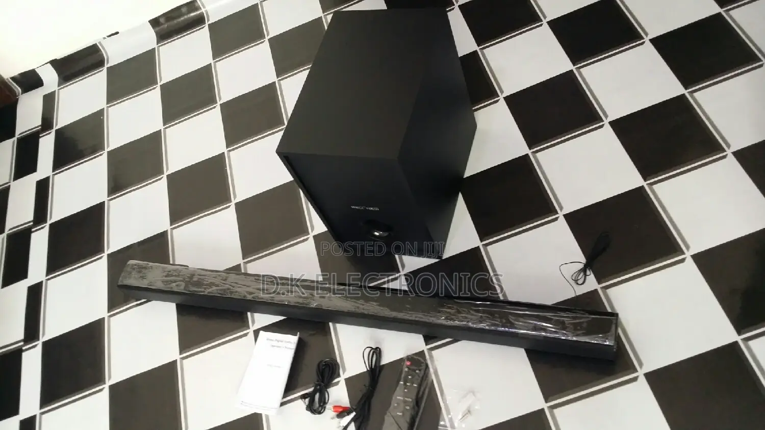 Well Tech 9500 Deep Bass Watts Soundbar
