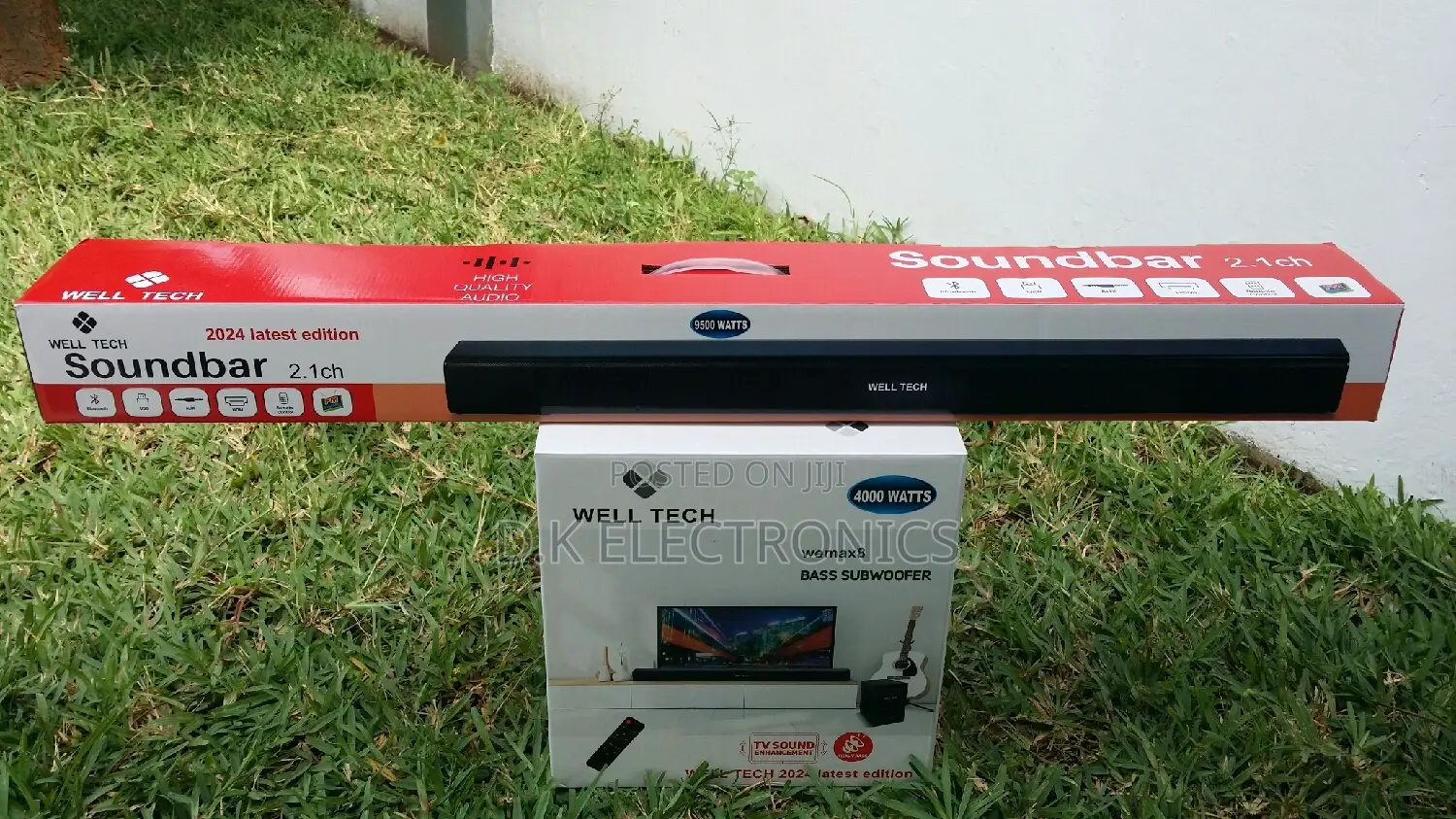 New Well Tech Soundbar 9500 Watts