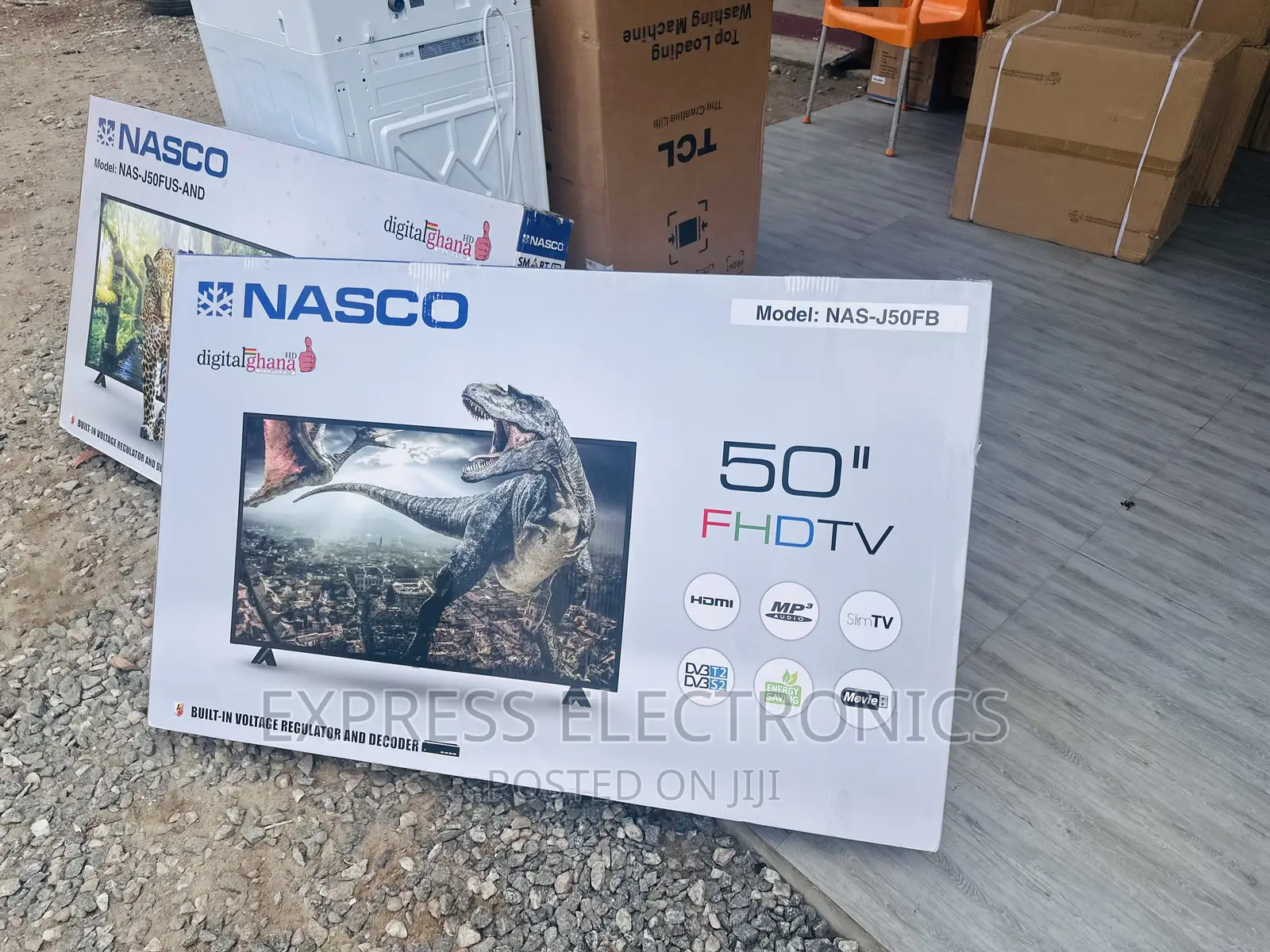 Better Deal on Nasco Tv FHD Satellite Digital 50”