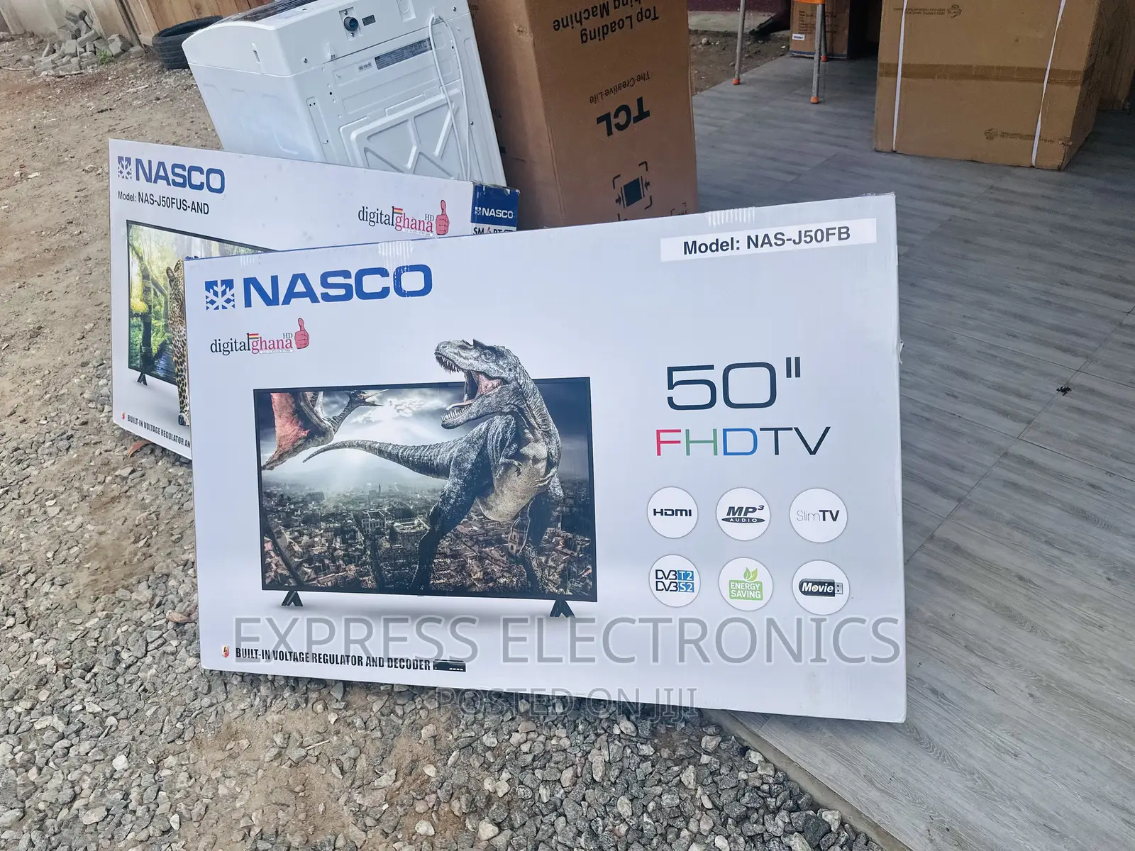 Better Deal on Nasco Tv FHD Satellite Digital 50”