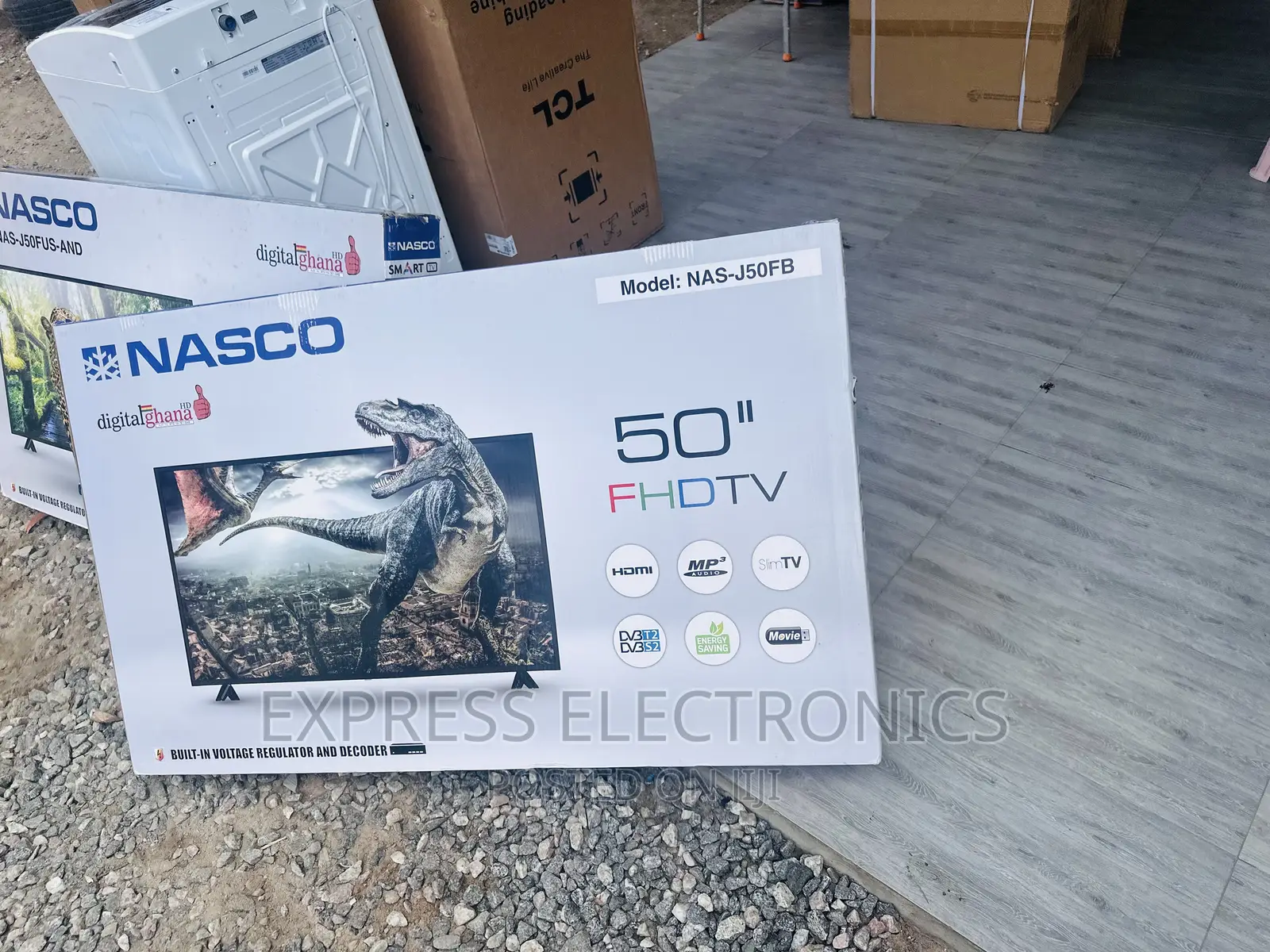 New  Model Satellite Digital Nasco Tv FHD 50”